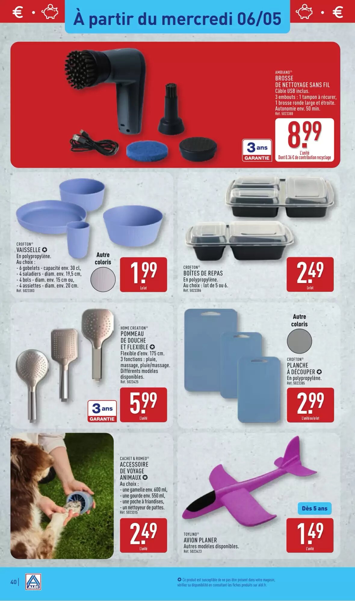 Prospectus promotionnel ALDI valable à partir du 05/05/2026 - Page 44.