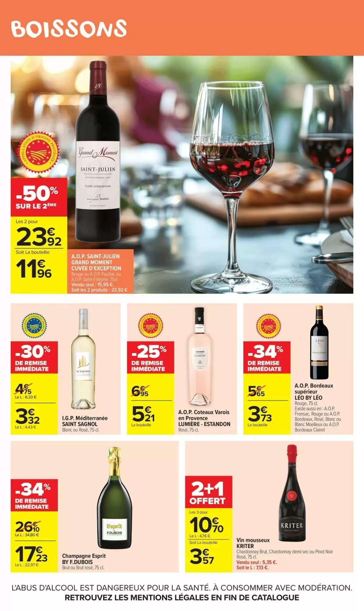 Prospectus promotionnel Carrefour valable à partir du 05/05/2026 - Page 46.