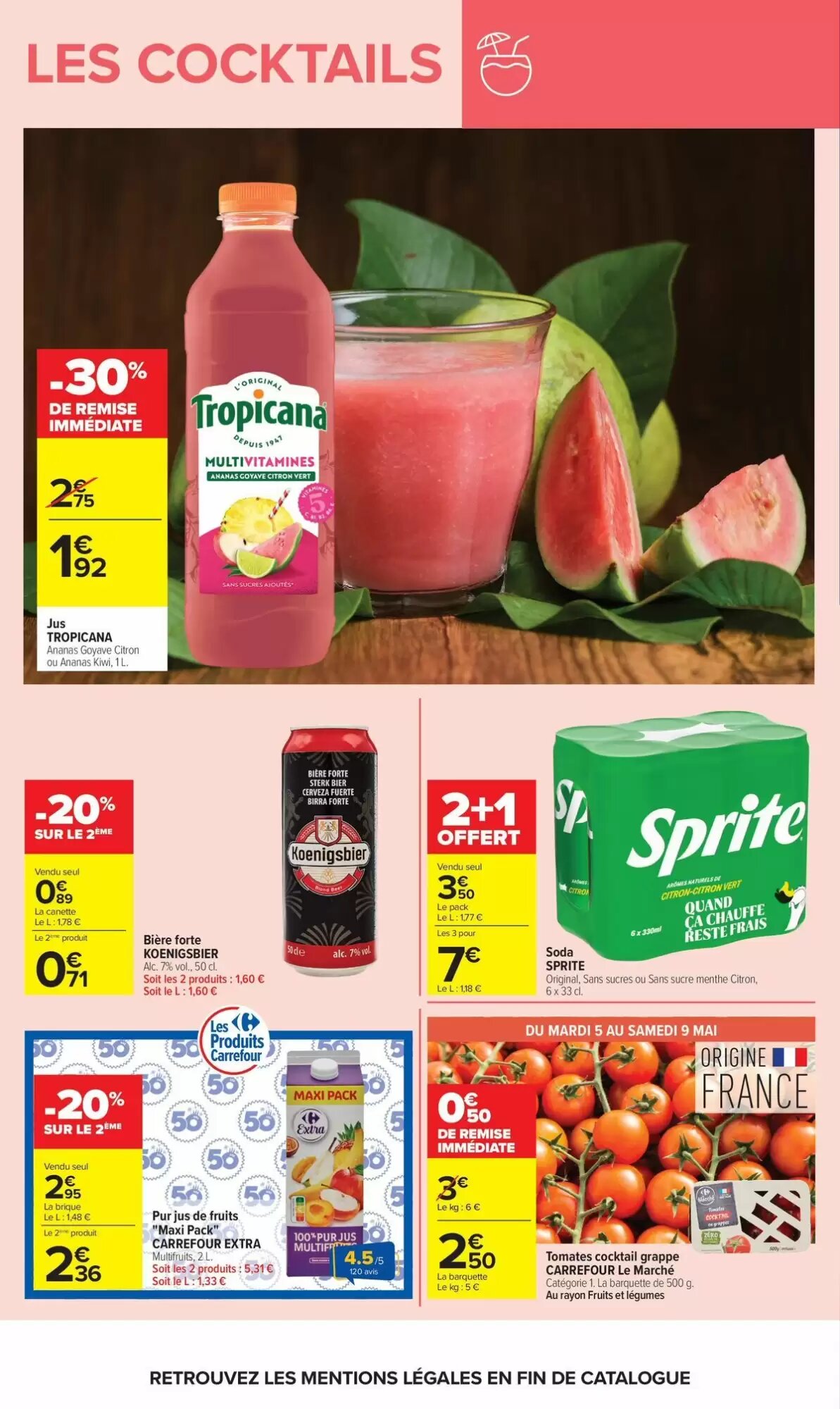 Prospectus promotionnel Carrefour valable à partir du 05/05/2026 - Page 18.