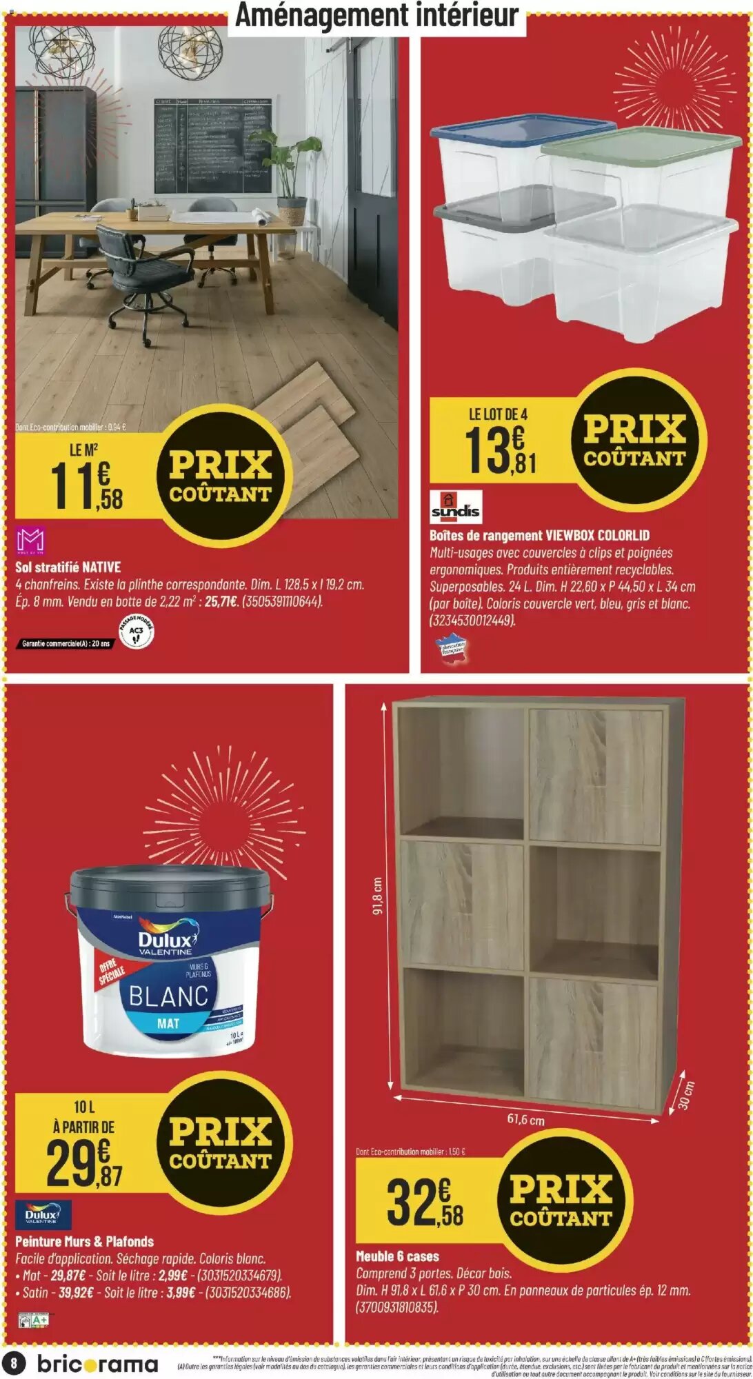 Prospectus promotionnel Bricorama valable à partir du 06/05/2026 - Page 8.