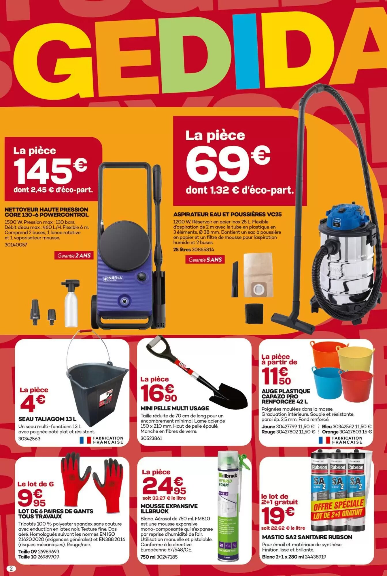 Prospectus promotionnel Gedimat valable à partir du 06/05/2026 - Page 2.