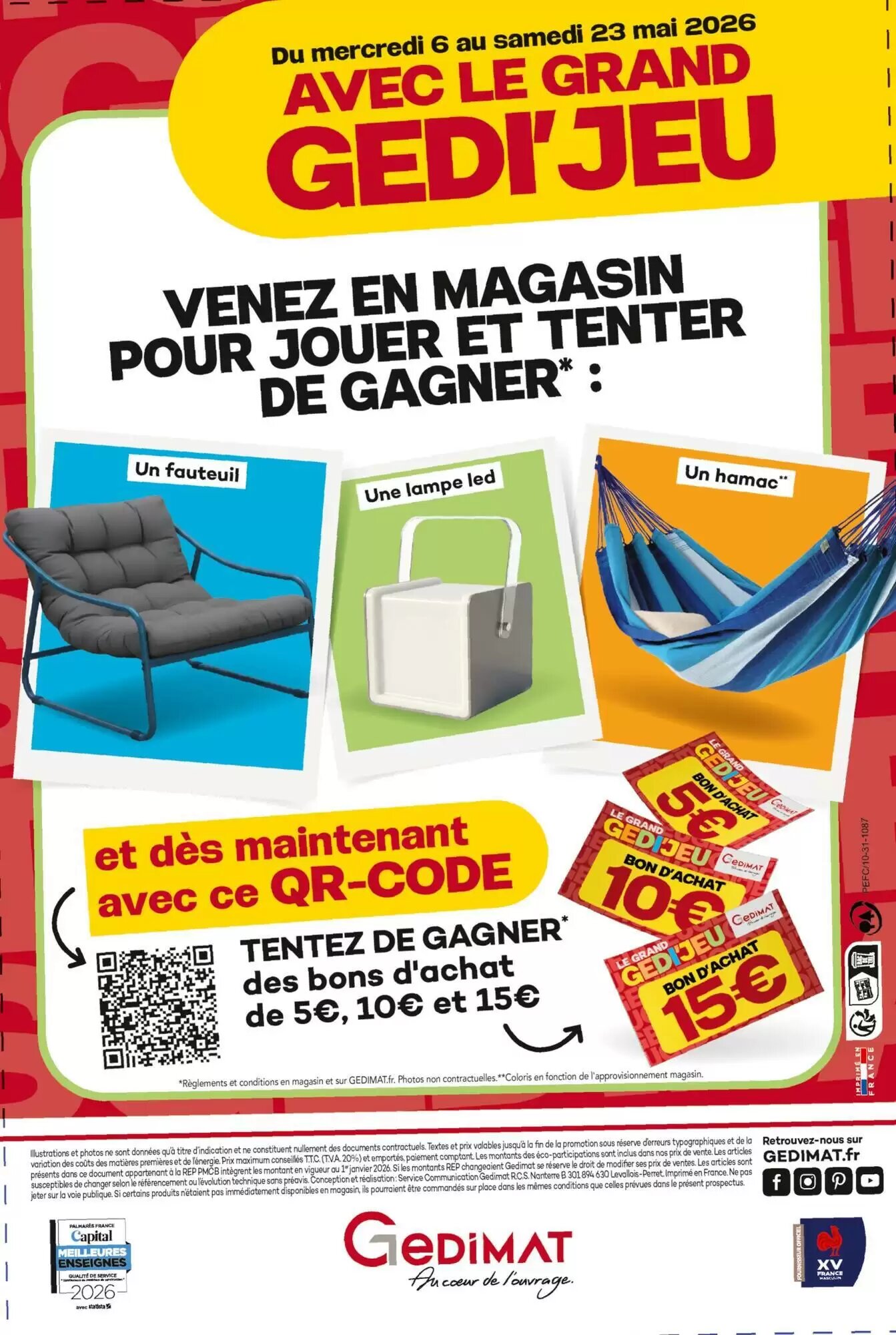 Prospectus promotionnel Gedimat valable à partir du 06/05/2026 - Page 8.