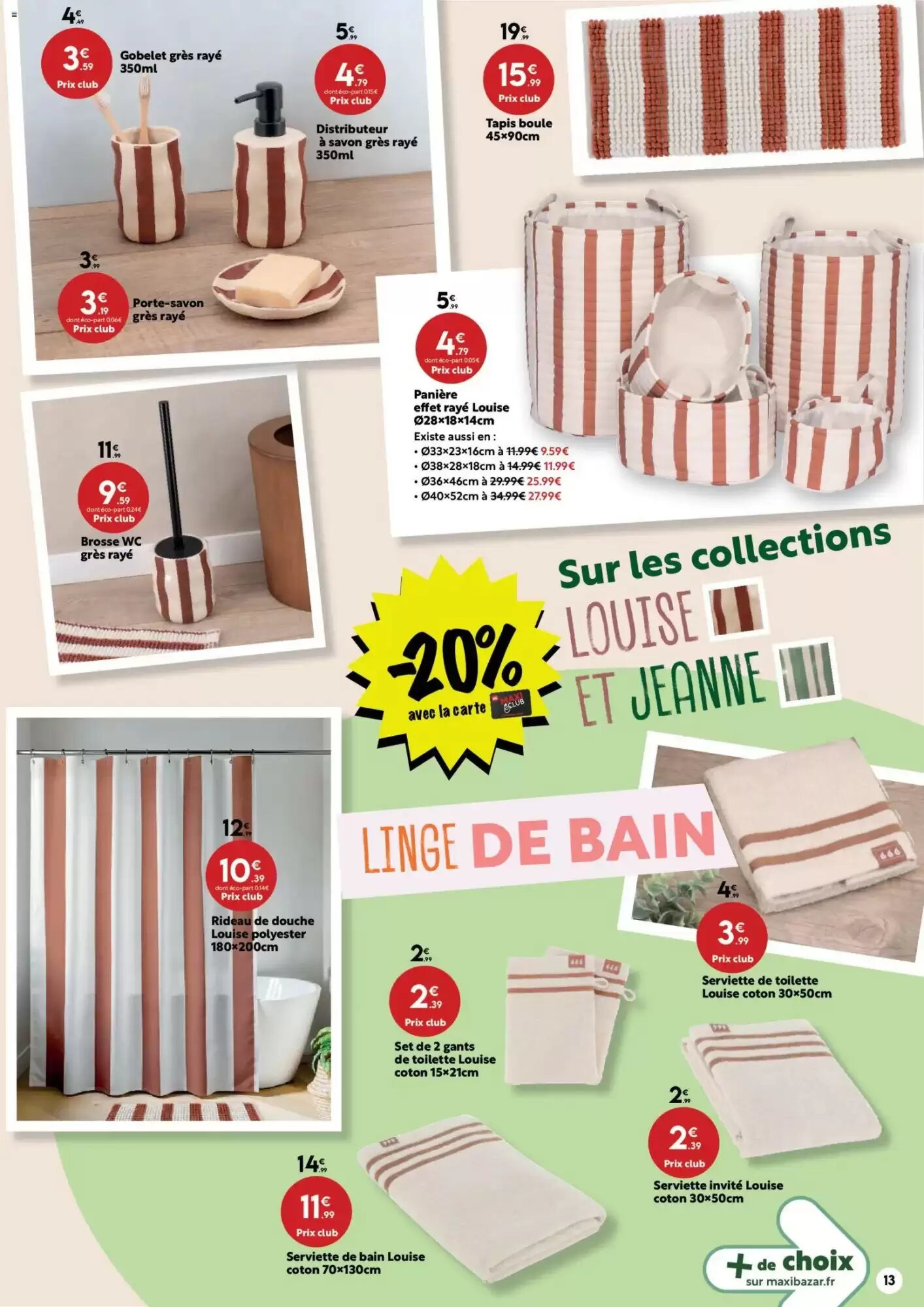 Prospectus promotionnel Maxi Bazar valable à partir du 06/05/2026 - Page 13.