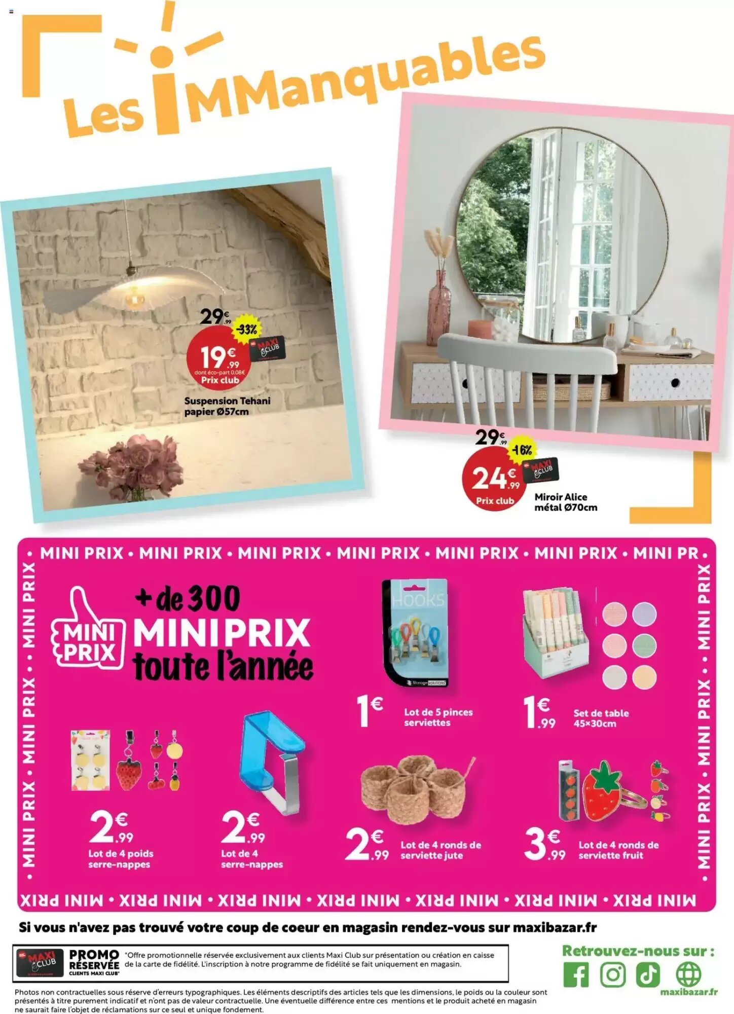 Prospectus promotionnel Maxi Bazar valable à partir du 06/05/2026 - Page 18.
