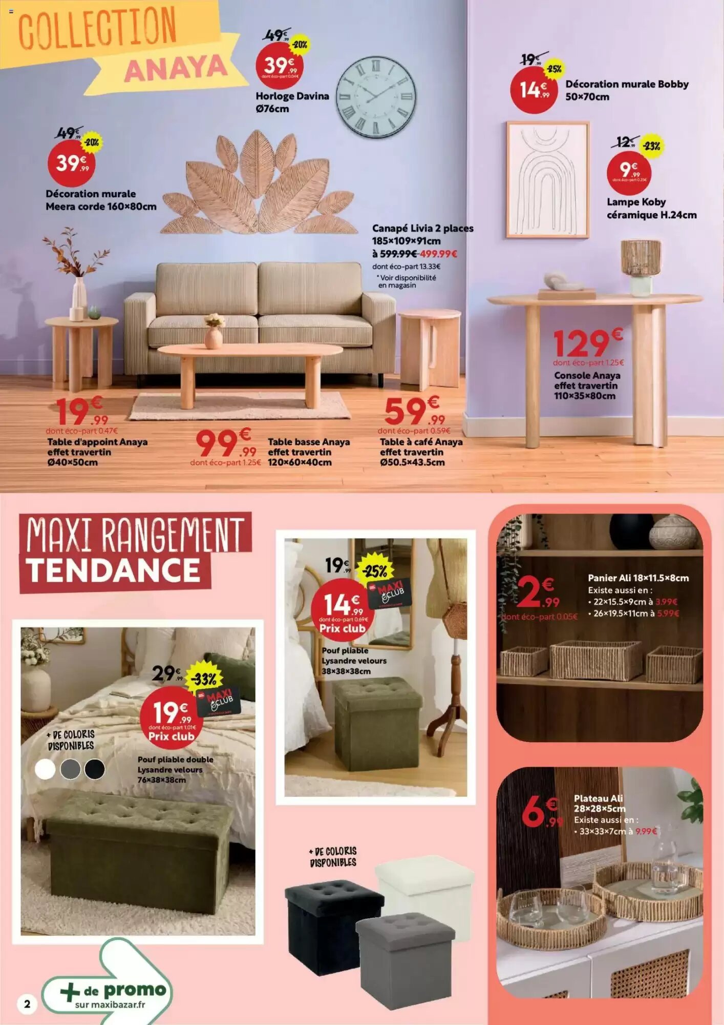 Prospectus promotionnel Maxi Bazar valable à partir du 06/05/2026 - Page 2.
