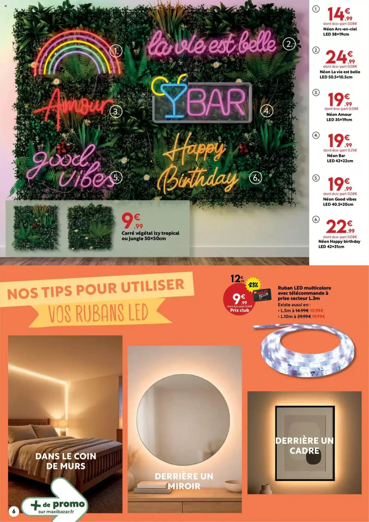 Prospectus promotionnel Maxi Bazar valable à partir du 06/05/2026 - Page 6.
