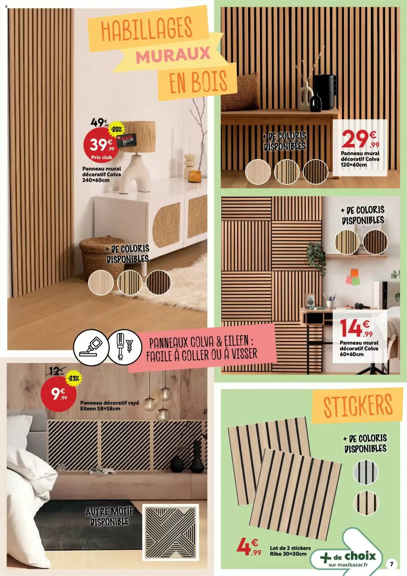 Prospectus promotionnel Maxi Bazar valable à partir du 06/05/2026 - Page 7.
