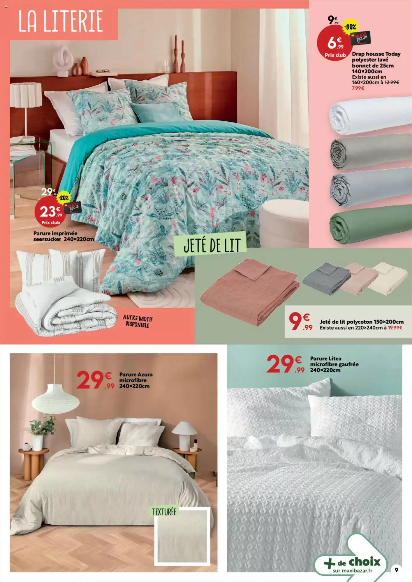 Prospectus promotionnel Maxi Bazar valable à partir du 06/05/2026 - Page 9.