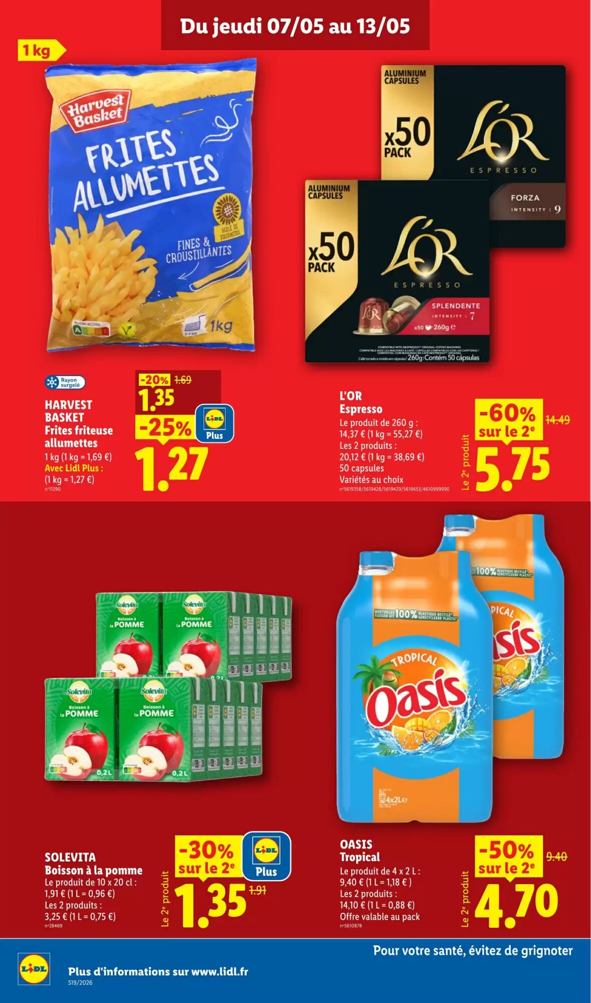 Prospectus promotionnel Lidl valable à partir du 07/05/2026 - Page 10.