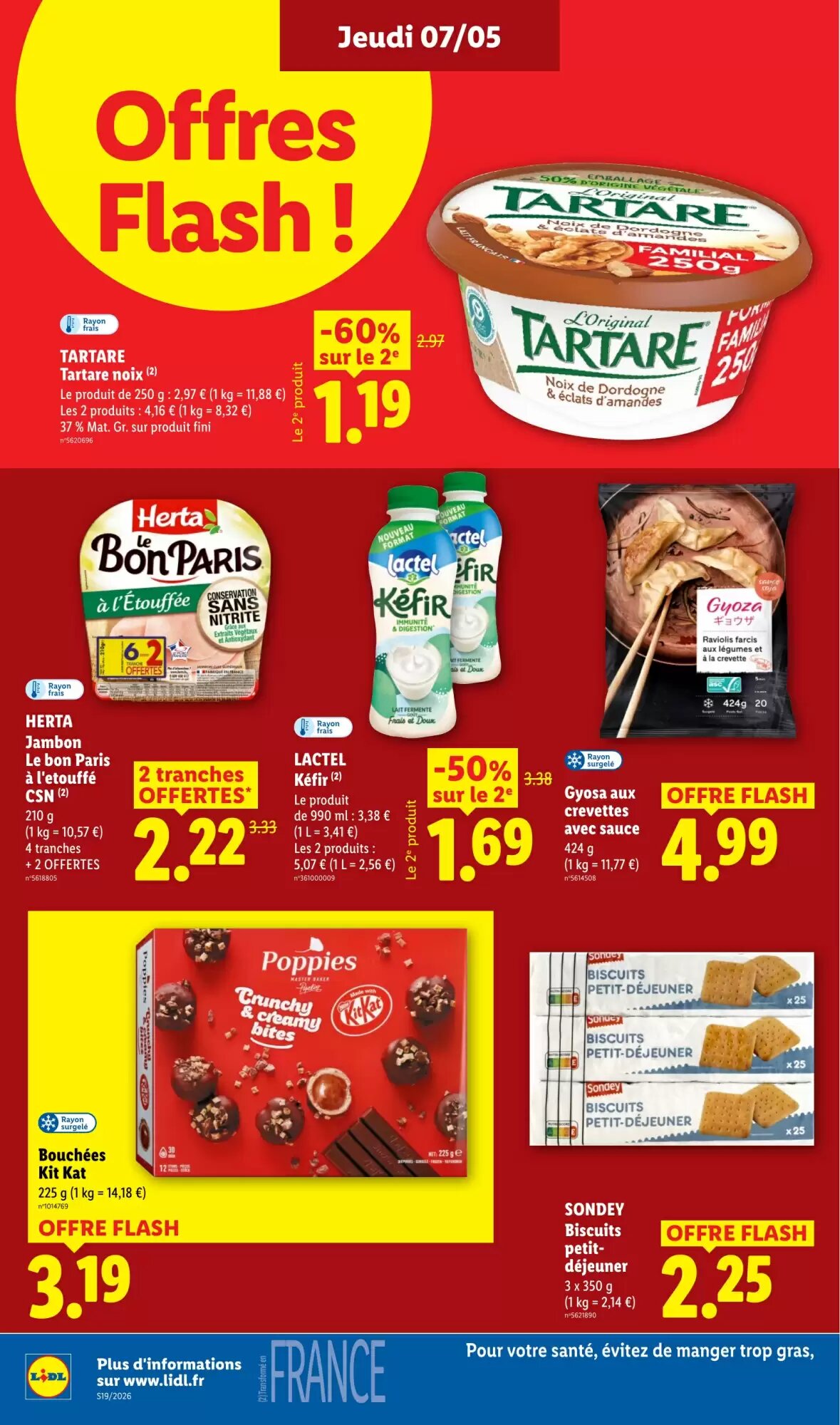 Prospectus promotionnel Lidl valable à partir du 07/05/2026 - Page 14.
