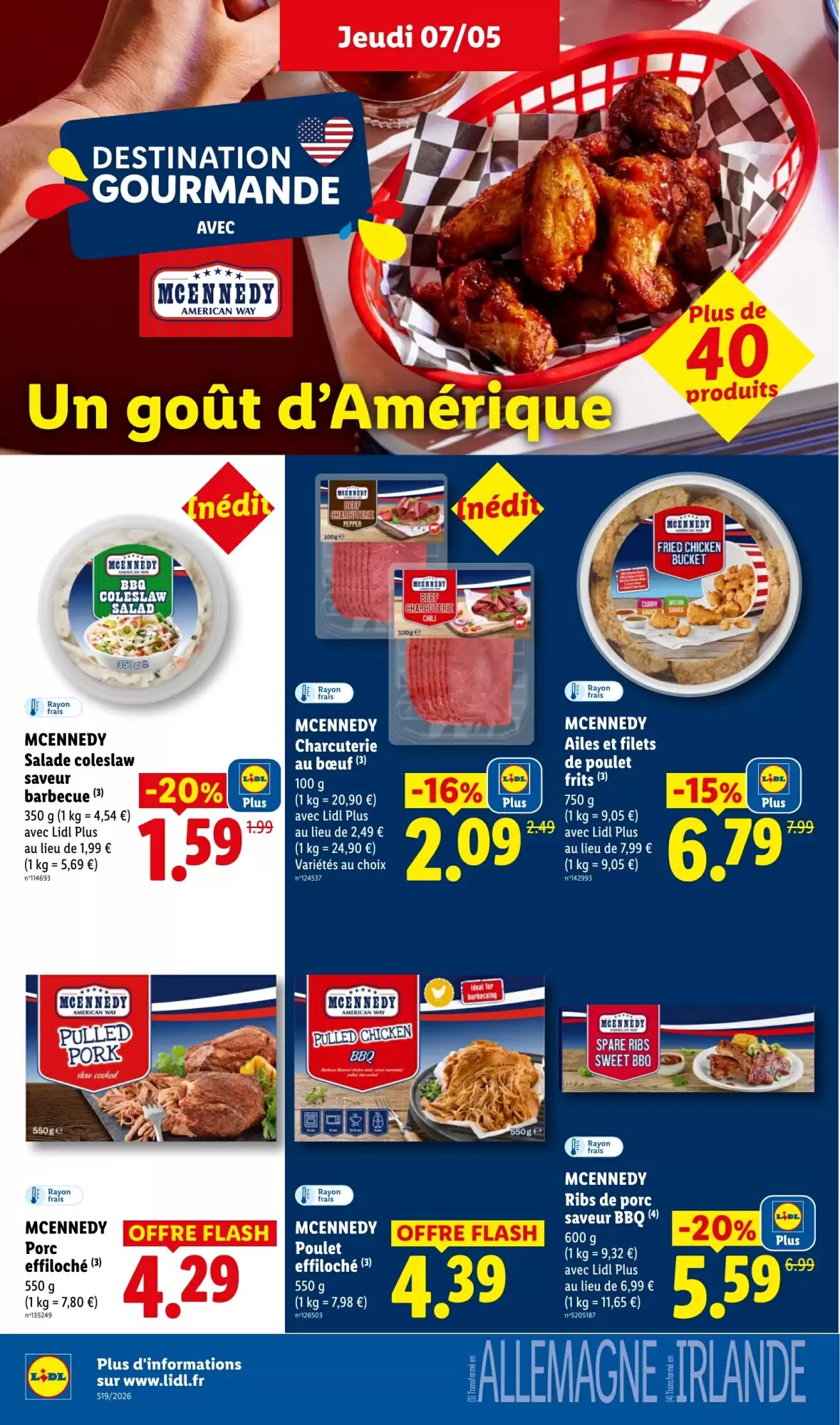 Prospectus promotionnel Lidl valable à partir du 07/05/2026 - Page 16.