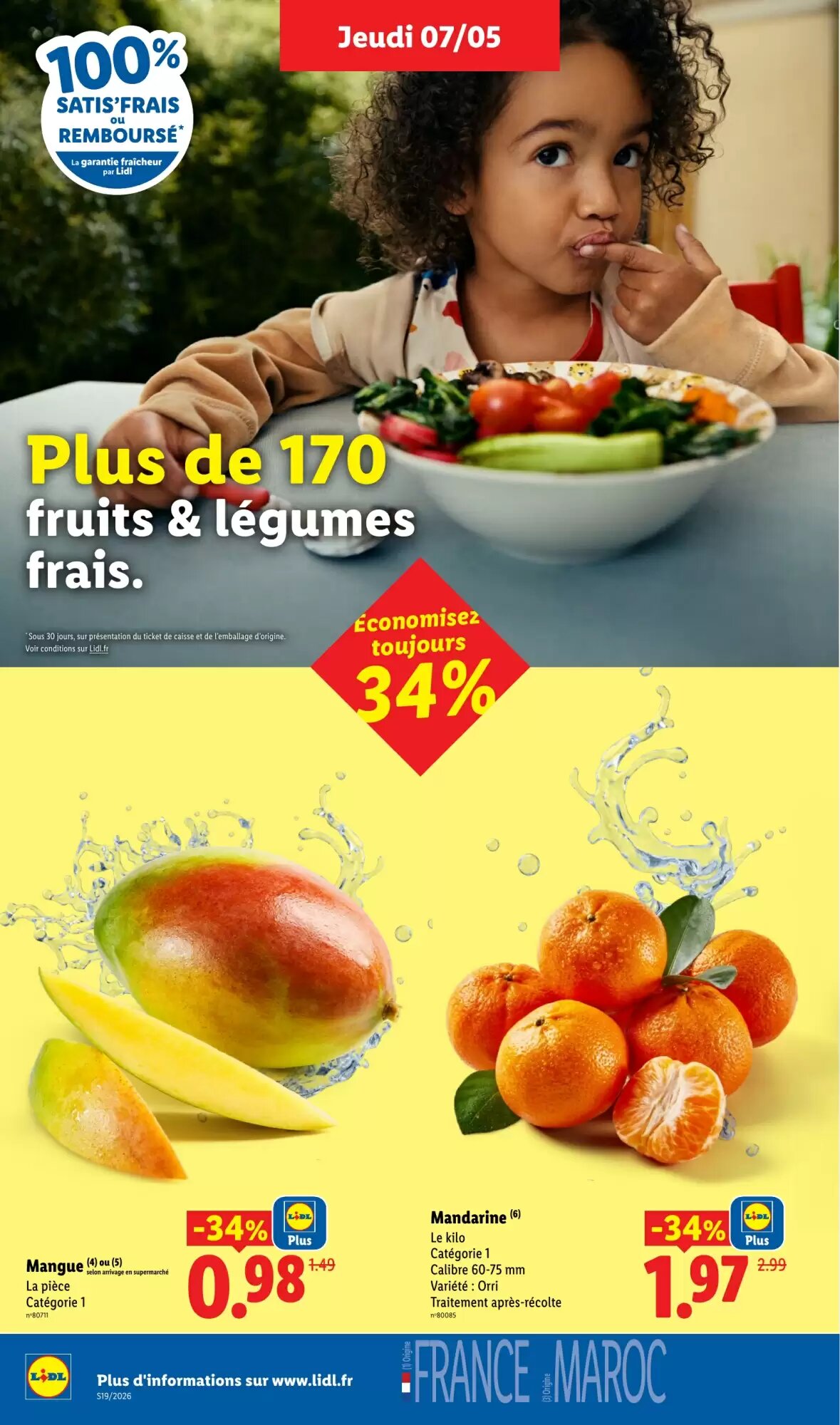 Prospectus promotionnel Lidl valable à partir du 07/05/2026 - Page 2.