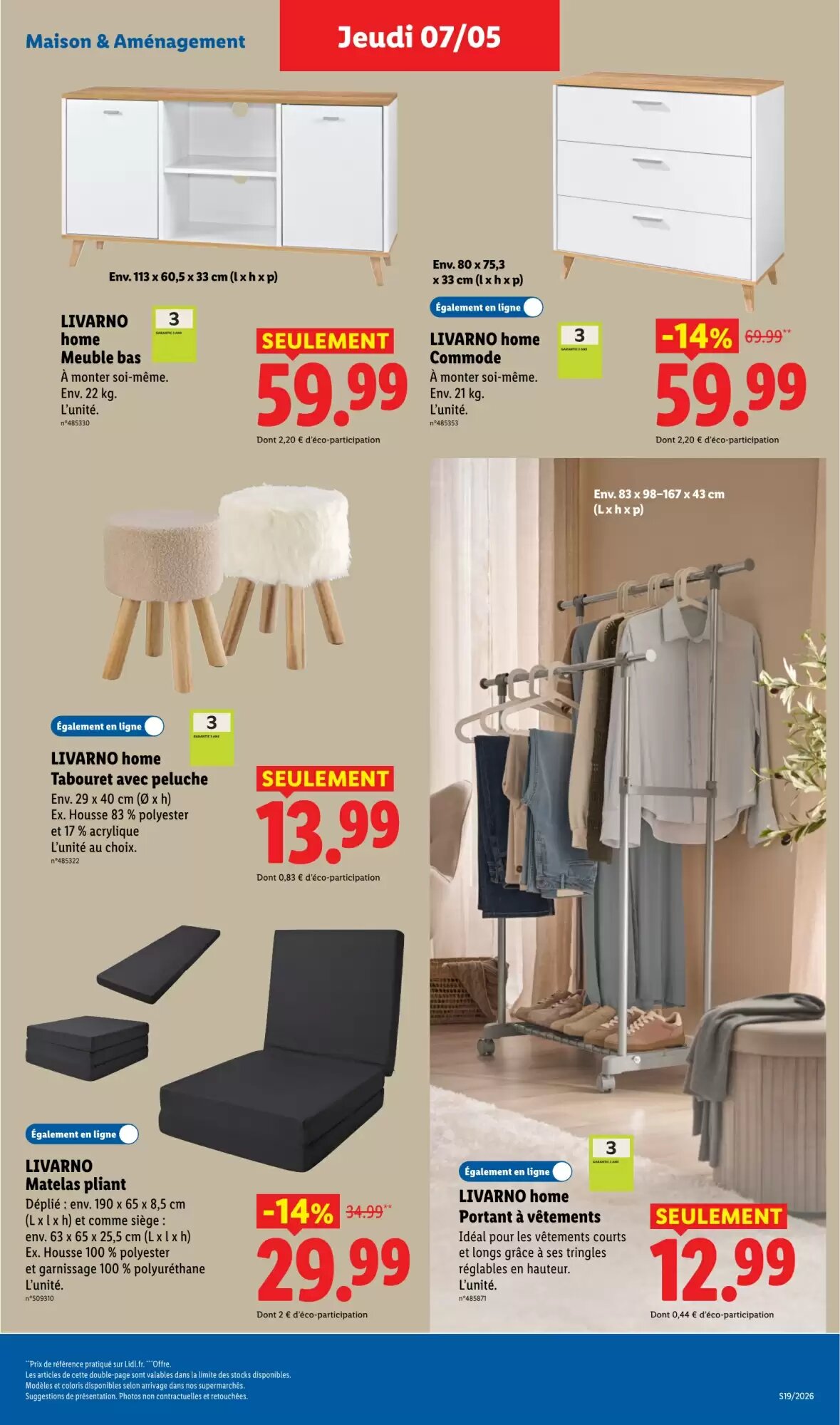 Prospectus promotionnel Lidl valable à partir du 07/05/2026 - Page 35.