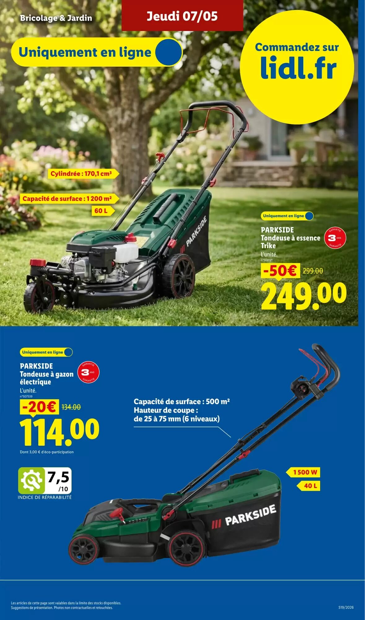 Prospectus promotionnel Lidl valable à partir du 07/05/2026 - Page 43.