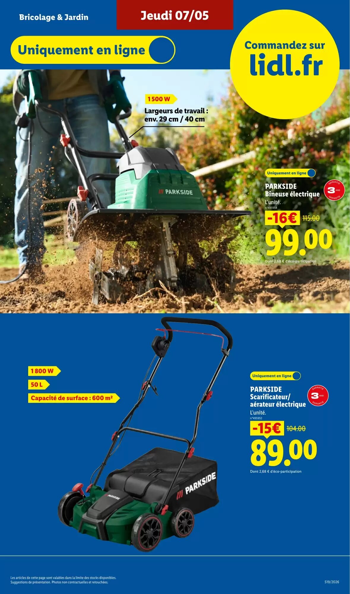 Prospectus promotionnel Lidl valable à partir du 07/05/2026 - Page 45.