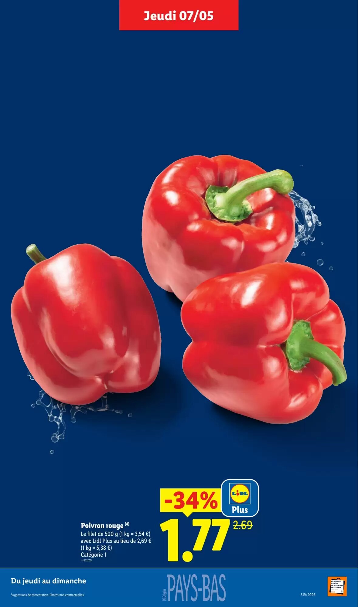 Prospectus promotionnel Lidl valable à partir du 07/05/2026 - Page 5.