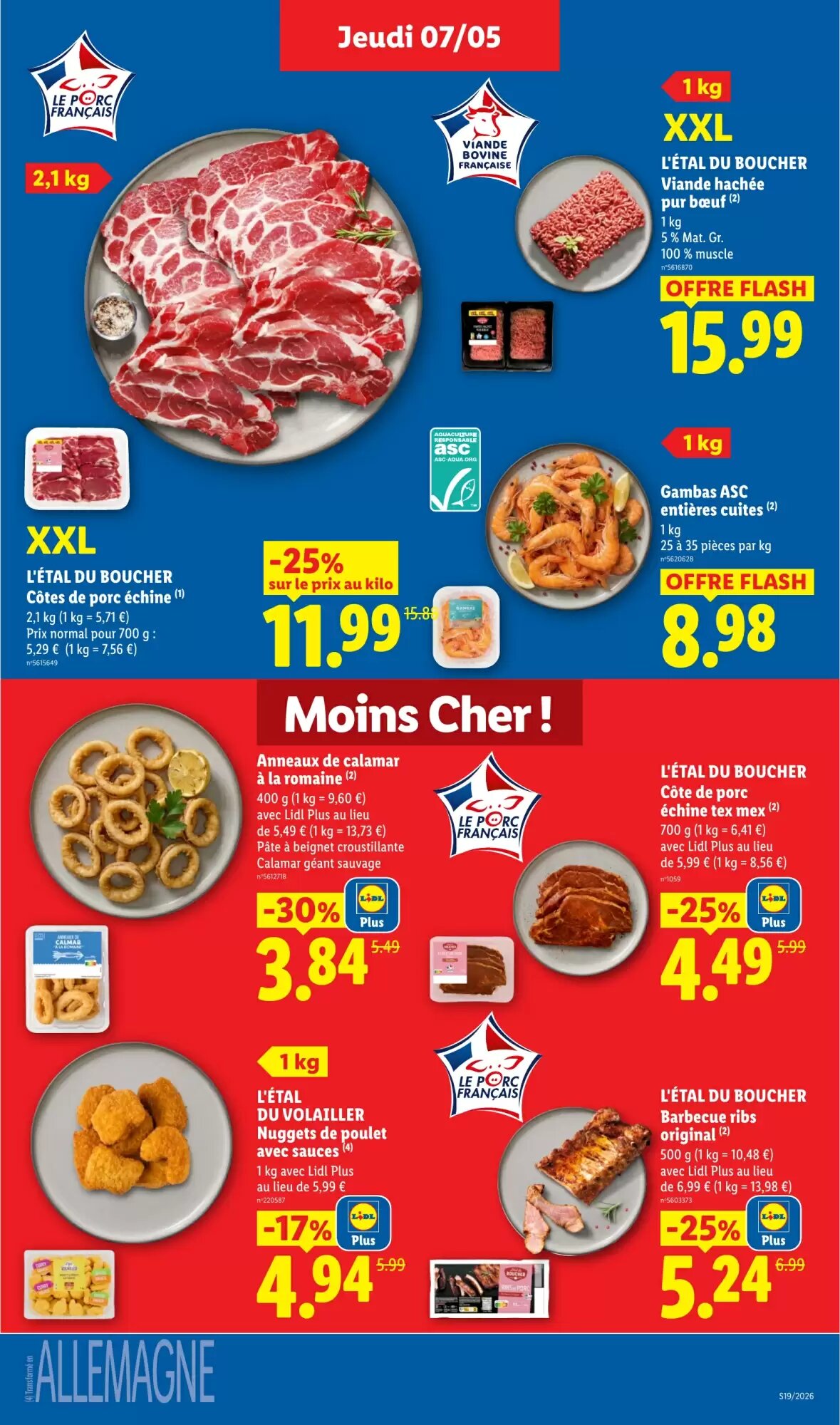 Prospectus promotionnel Lidl valable à partir du 07/05/2026 - Page 7.