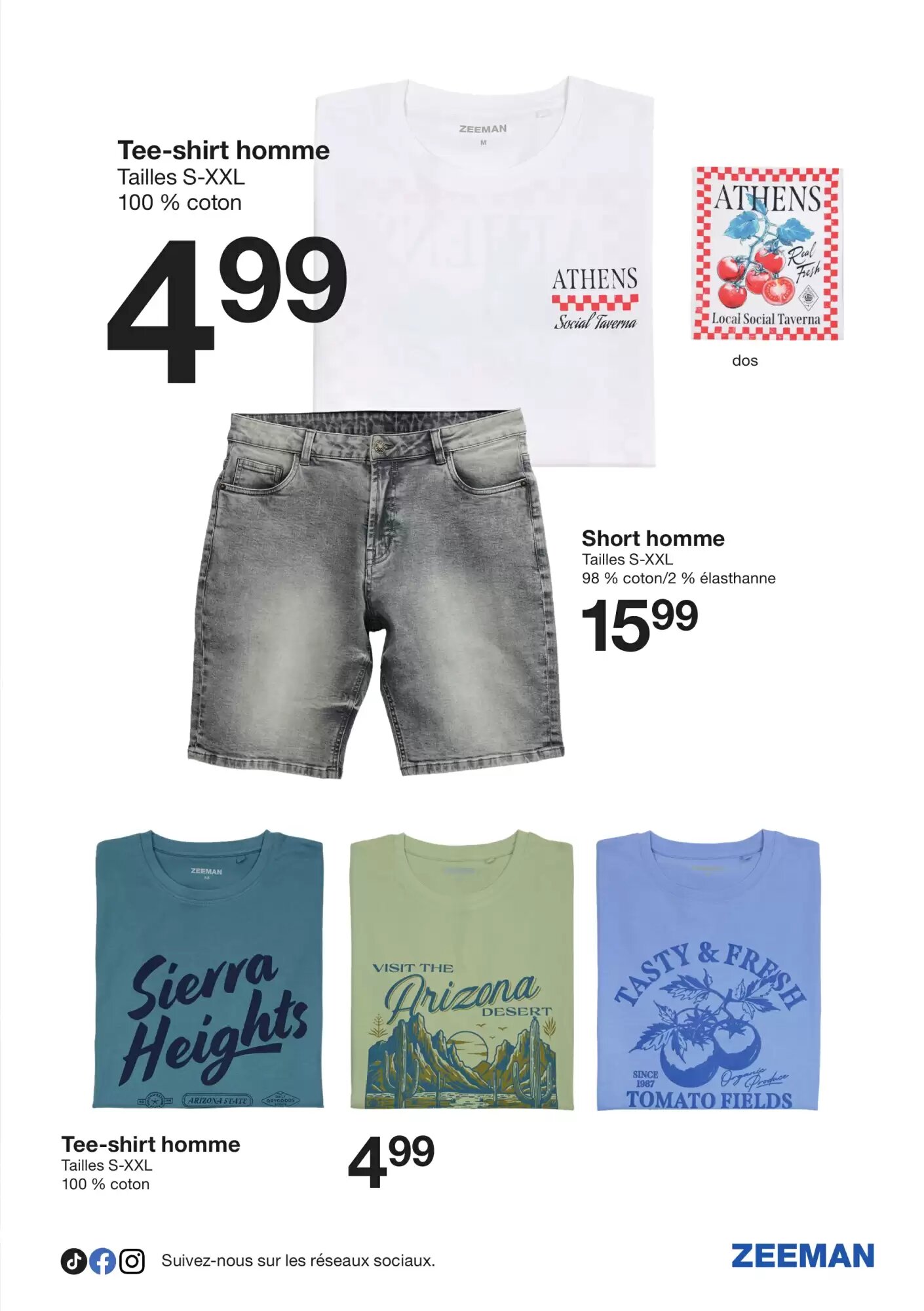 Prospectus promotionnel Zeeman valable à partir du 08/05/2026 - Page 7.