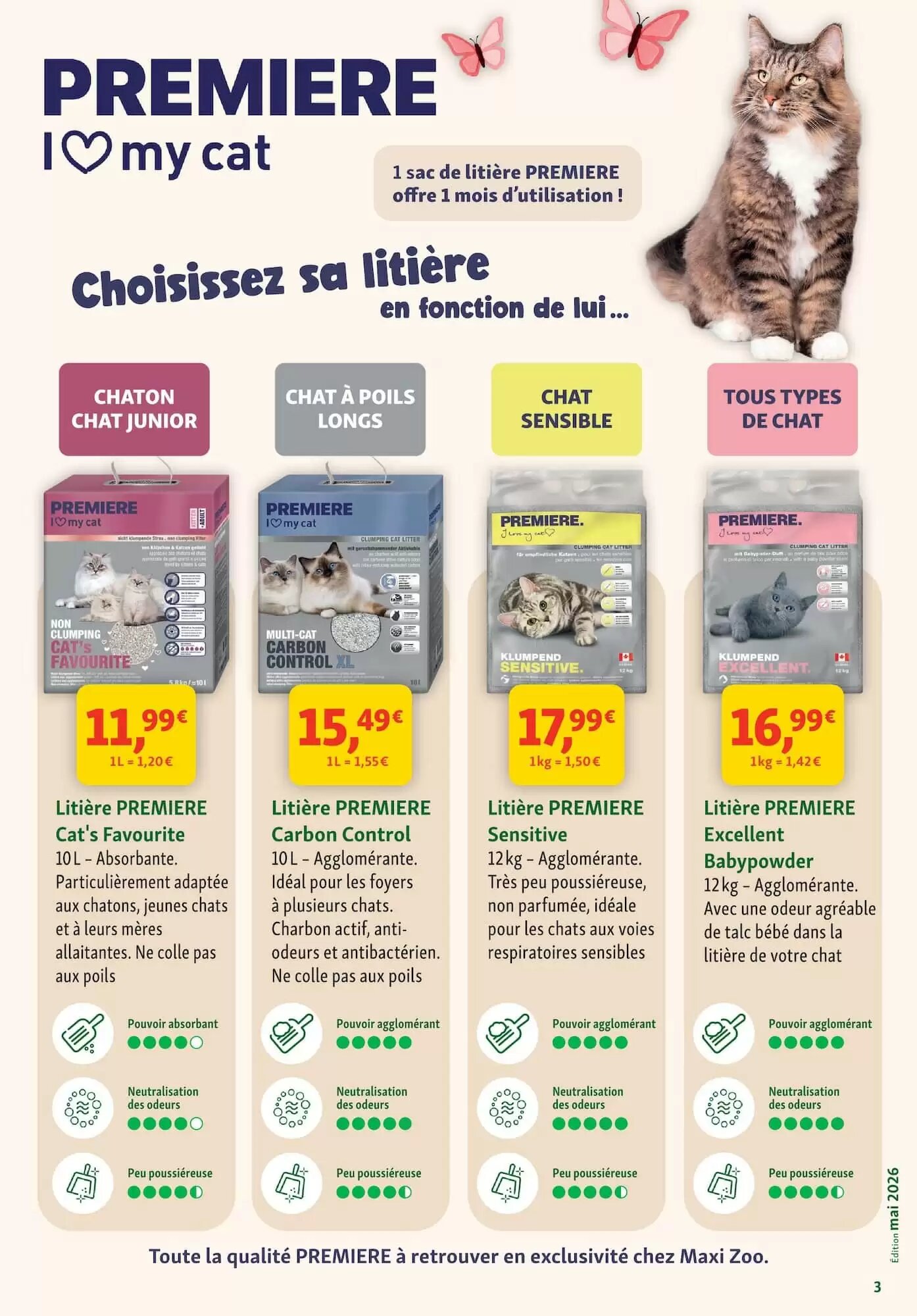 Prospectus promotionnel Maxi Zoo valable à partir du 10/05/2026 - Page 3.
