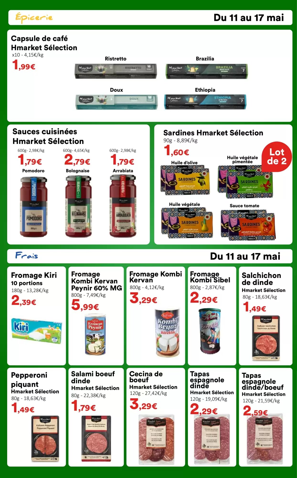 Prospectus promotionnel Hmarket valable à partir du 11/05/2026 - Page 3.