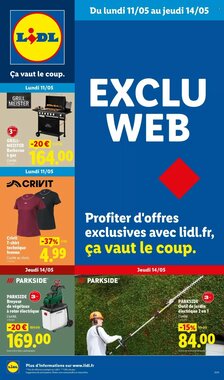 Prospectus promotionnel Lidl valable à partir du 11/05/2026
