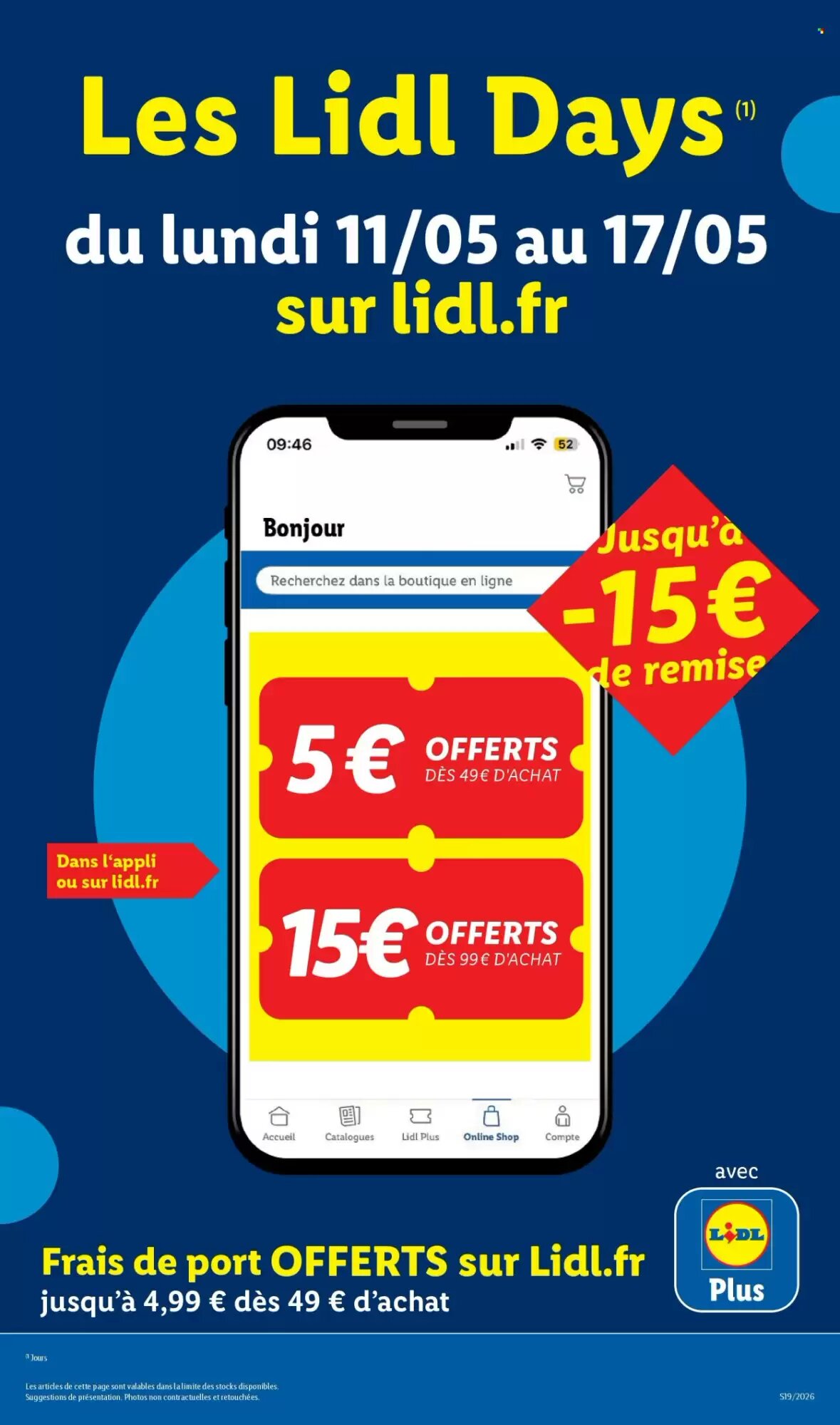 Prospectus promotionnel Lidl valable à partir du 11/05/2026 - Page 5.