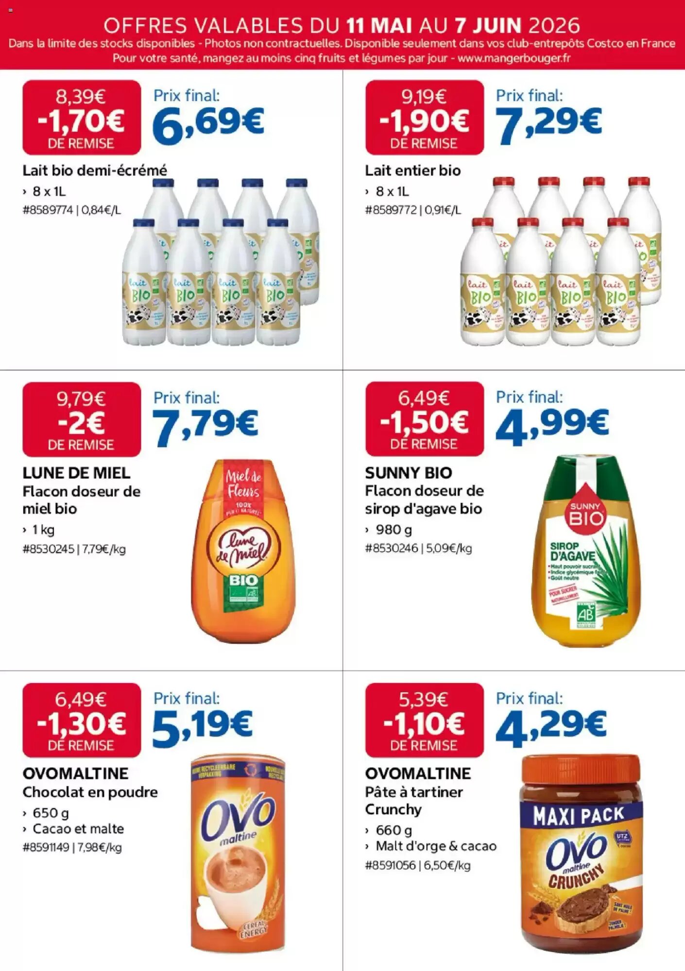 Prospectus promotionnel Costco valable à partir du 11/05/2026 - Page 13.