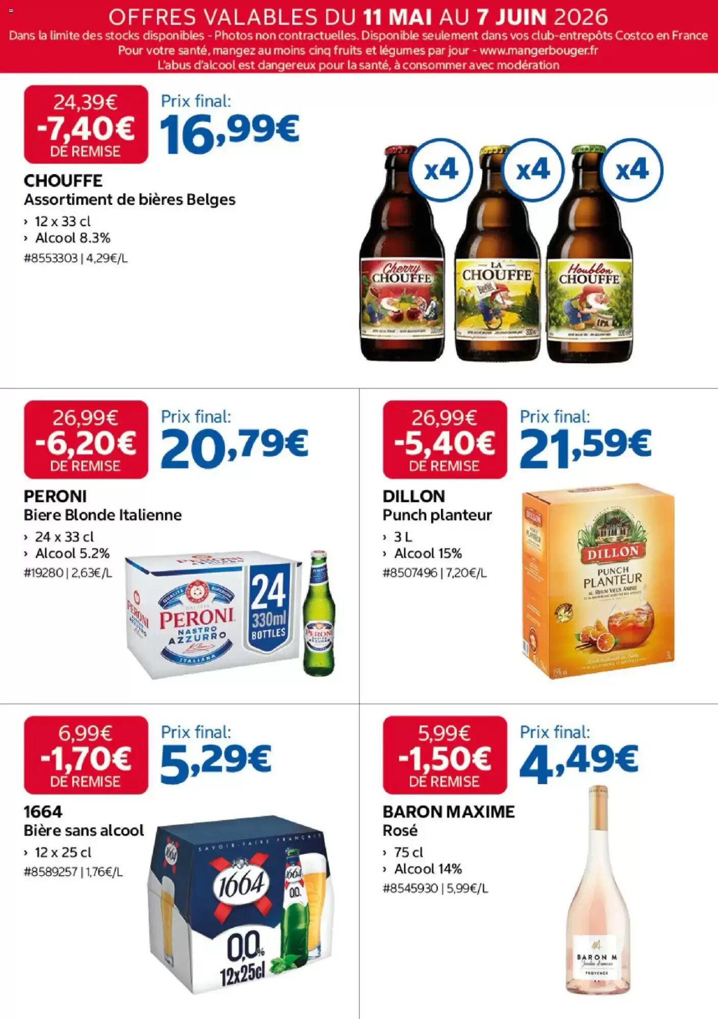 Prospectus promotionnel Costco valable à partir du 11/05/2026 - Page 14.
