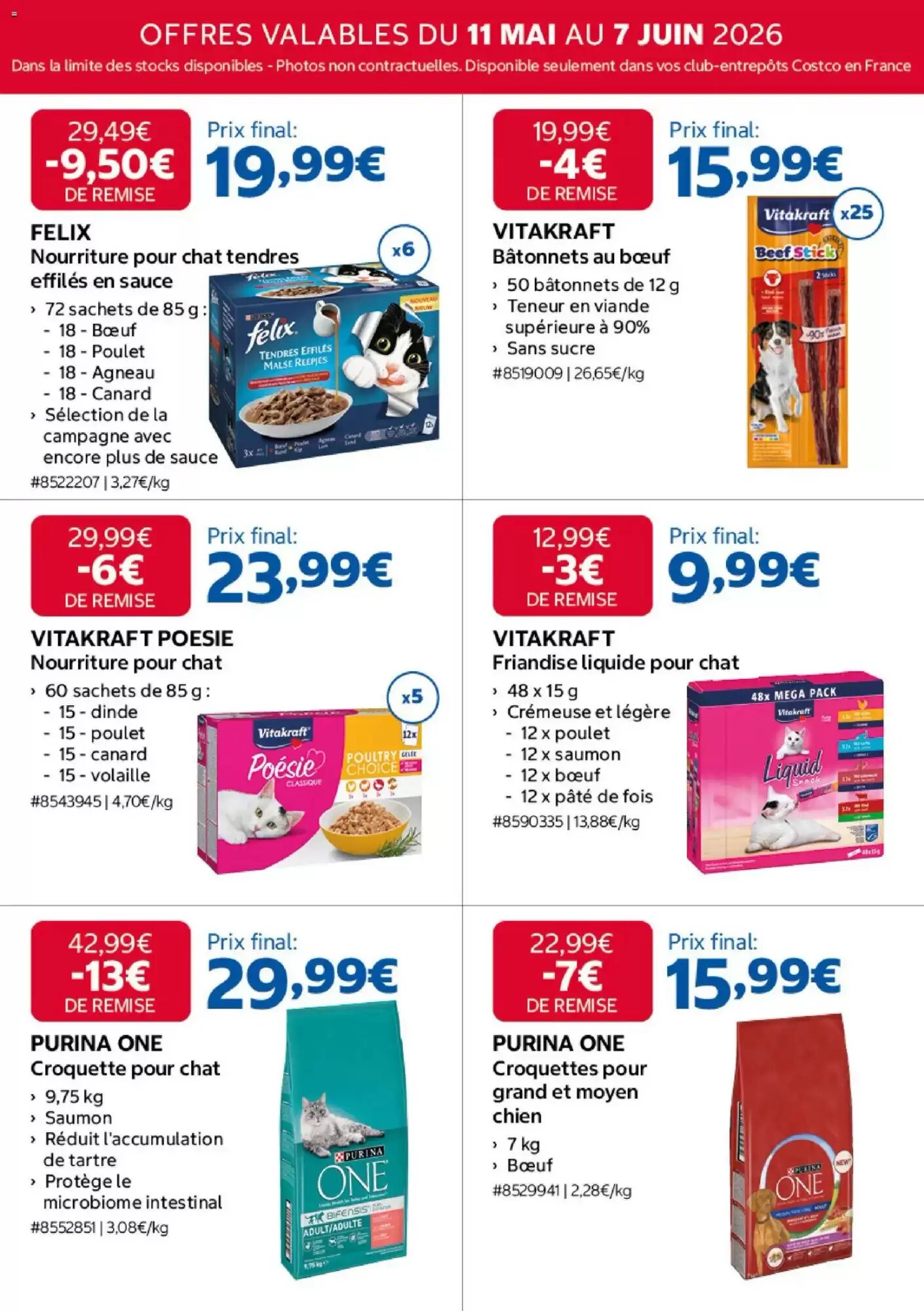 Prospectus promotionnel Costco valable à partir du 11/05/2026 - Page 17.