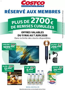 Prospectus promotionnel Costco valable à partir du 11/05/2026