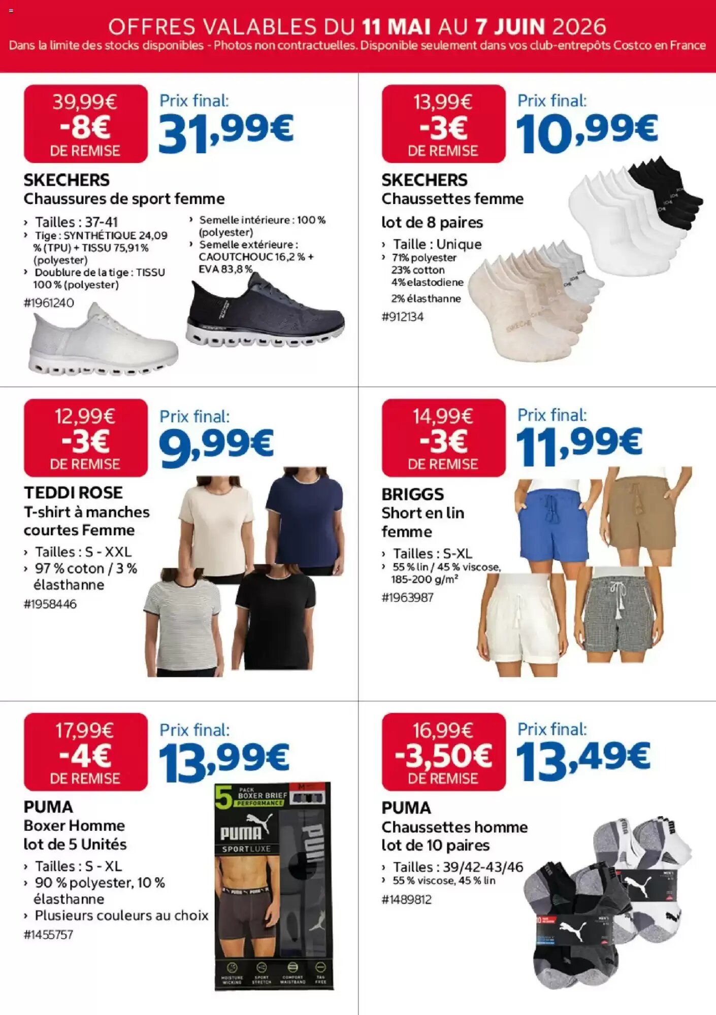 Prospectus promotionnel Costco valable à partir du 11/05/2026 - Page 5.