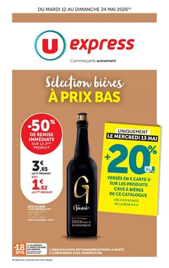 Prospectus promotionnel U Express valable à partir du 12/05/2026