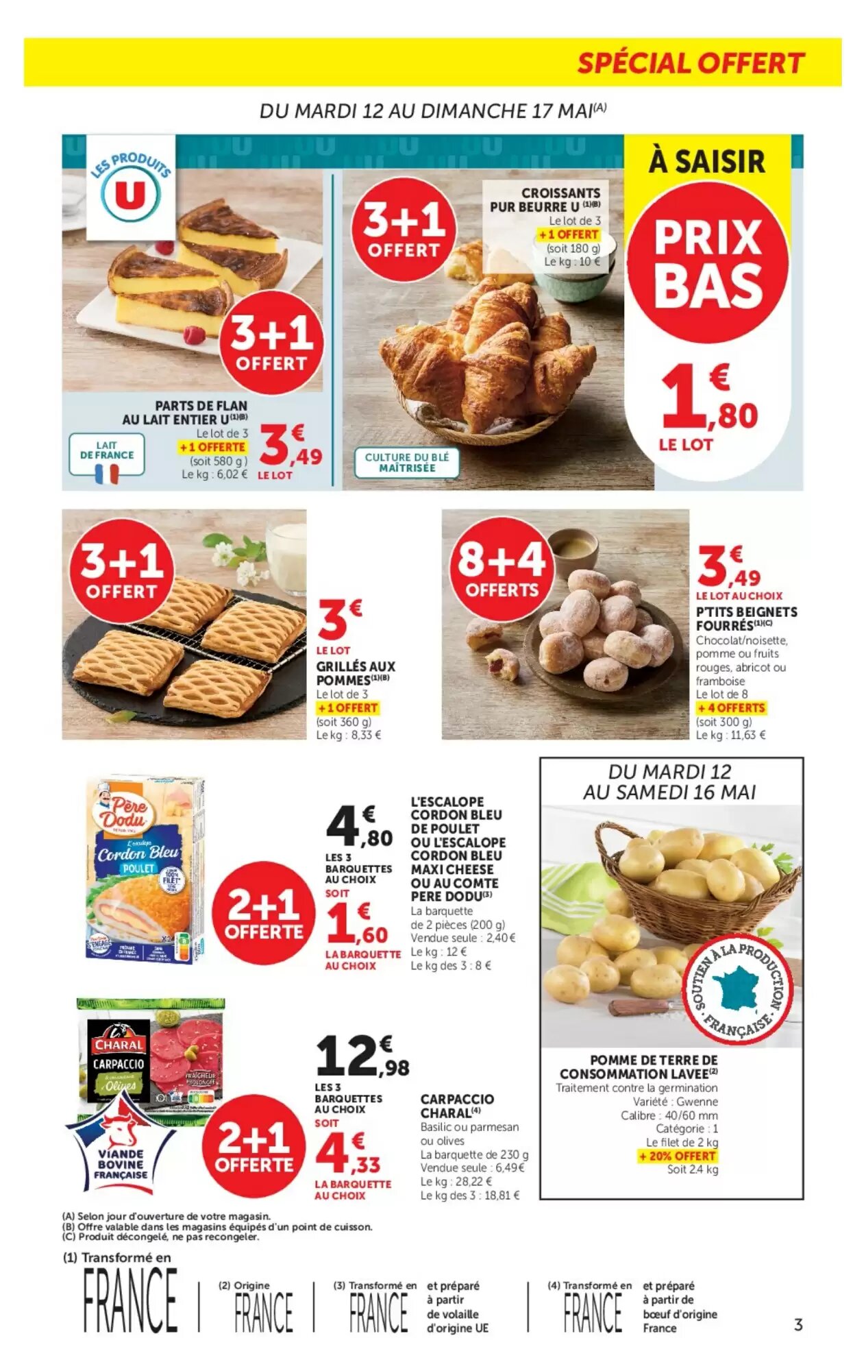 Prospectus promotionnel U Express valable à partir du 12/05/2026 - Page 3.