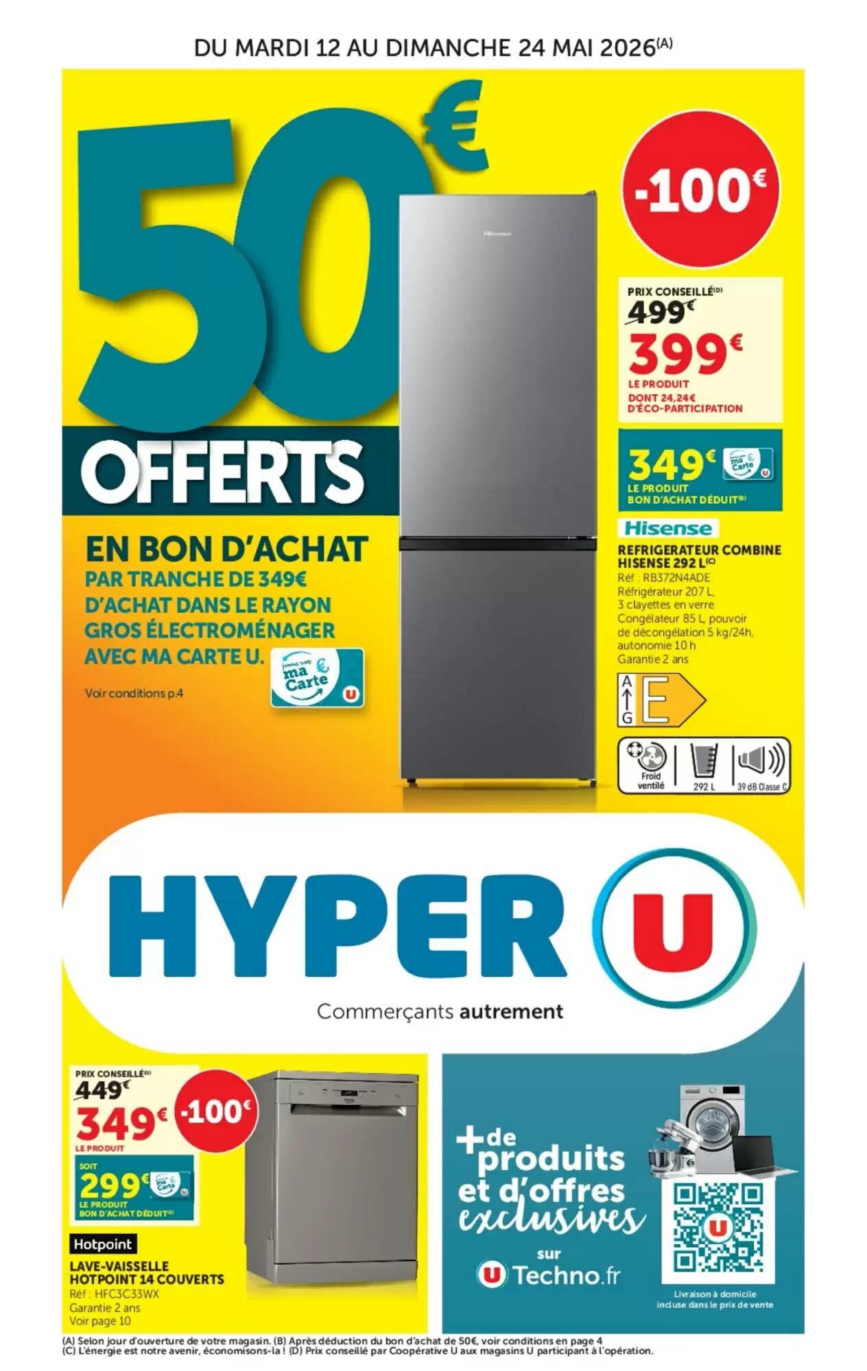 Prospectus promotionnel Hyper U valable à partir du 12/05/2026 - Page 1.