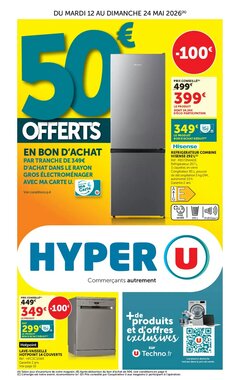 Prospectus promotionnel Hyper U valable à partir du 12/05/2026