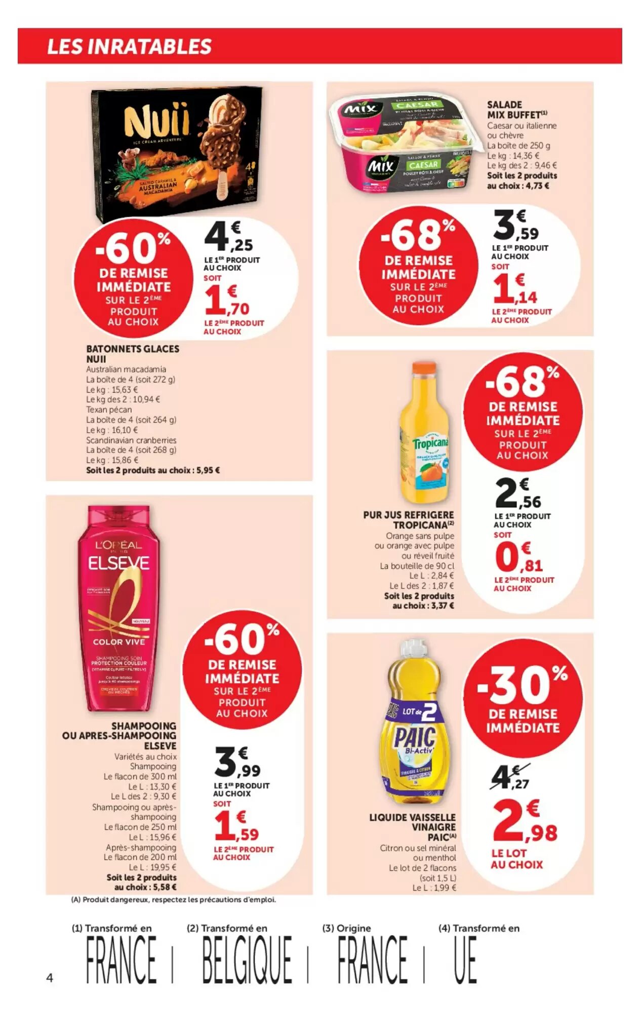 Prospectus promotionnel Hyper U valable à partir du 12/05/2026 - Page 4.