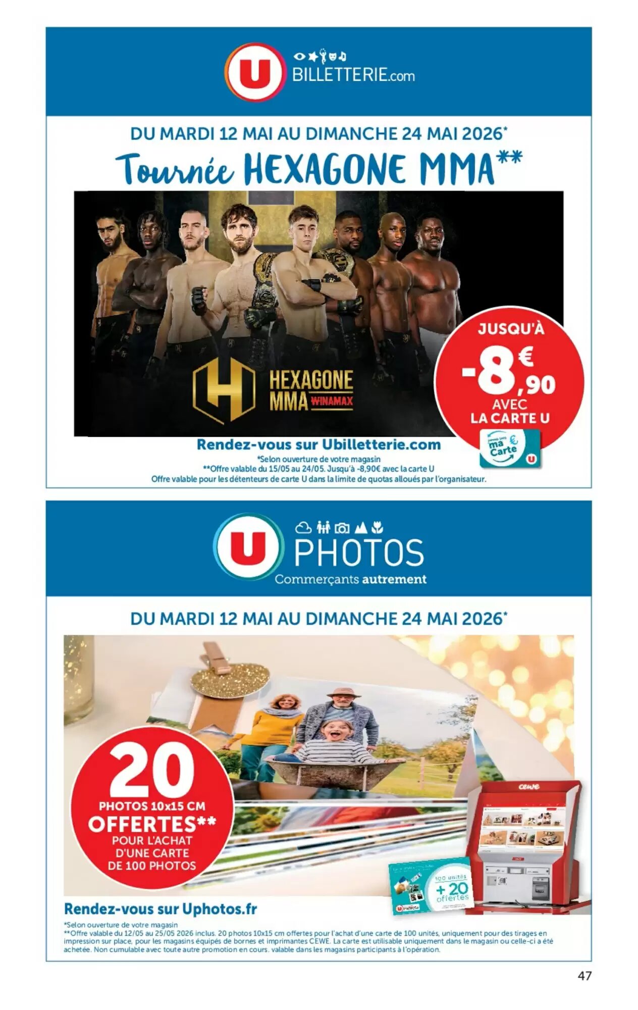 Prospectus promotionnel Hyper U valable à partir du 12/05/2026 - Page 47.