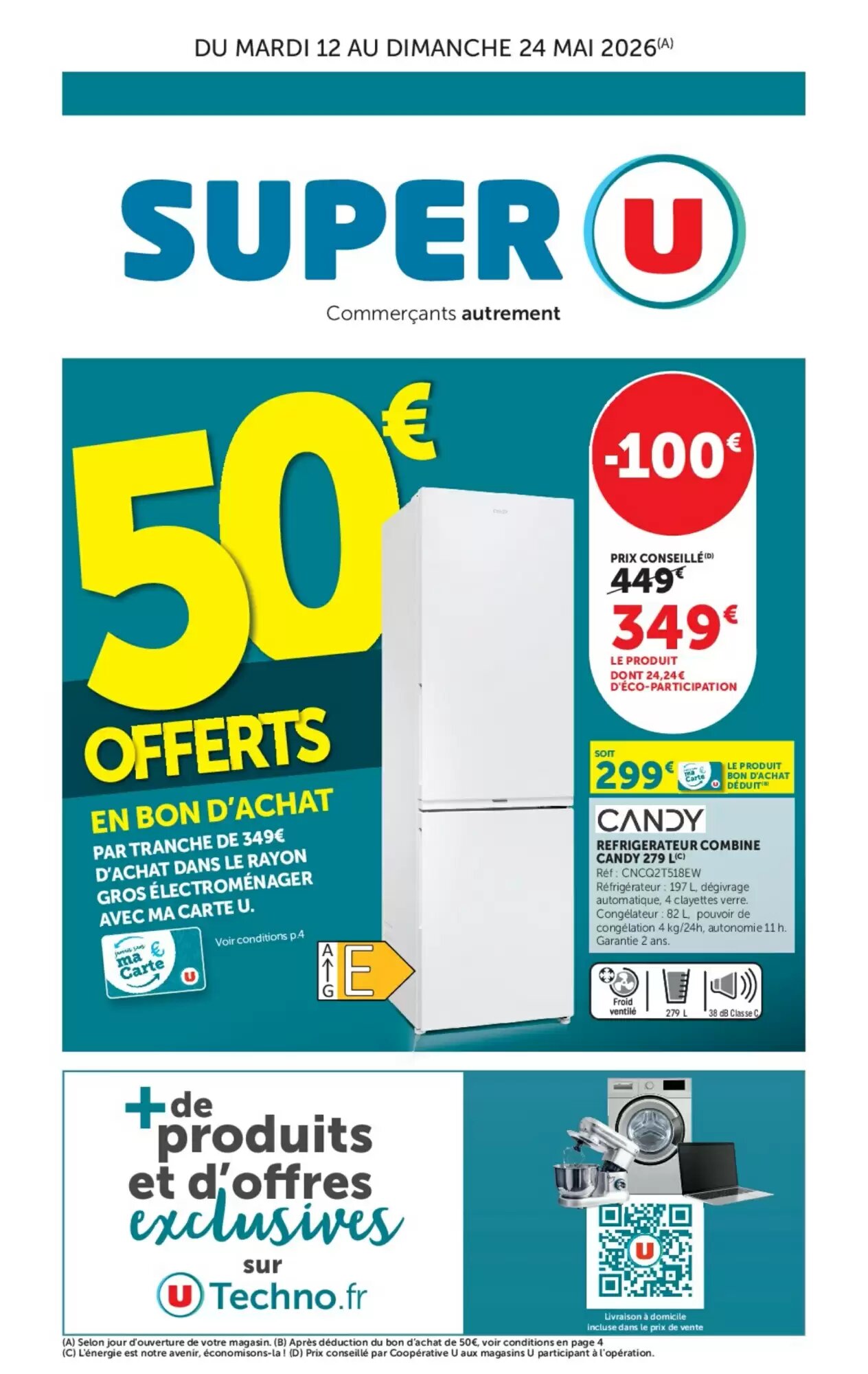 Prospectus promotionnel Super U valable à partir du 12/05/2026 - Page 1.