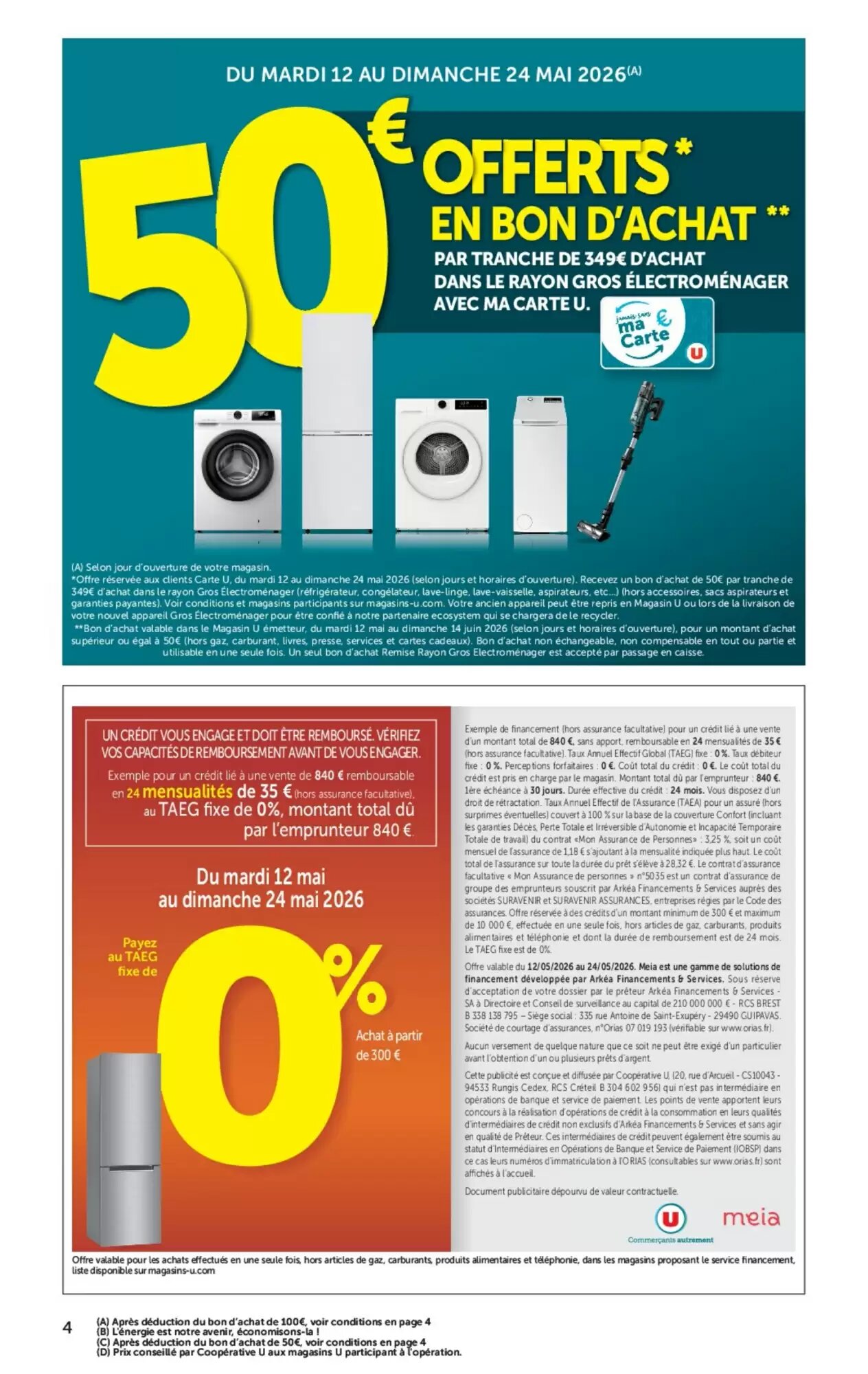 Prospectus promotionnel Super U valable à partir du 12/05/2026 - Page 4.