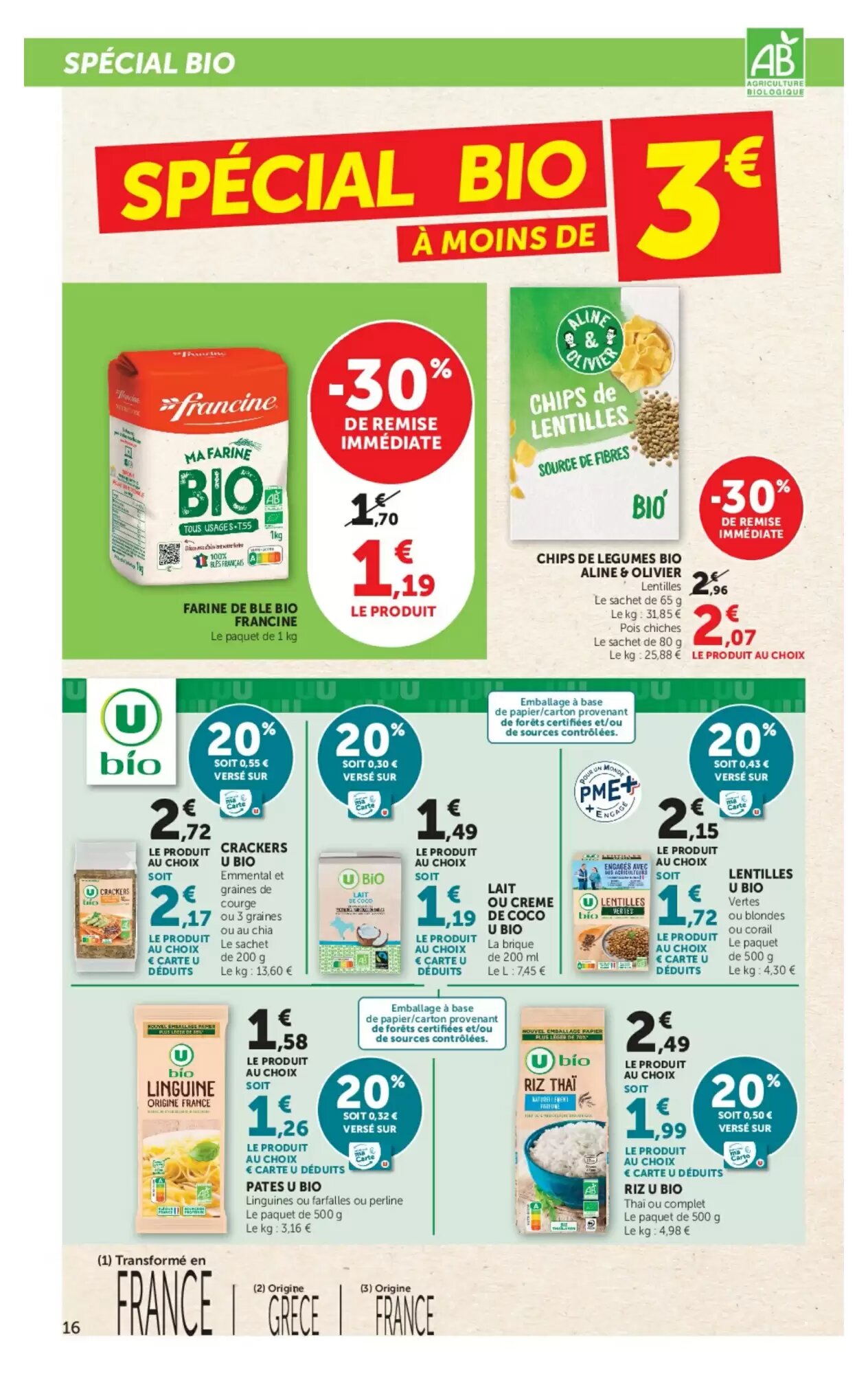 Prospectus promotionnel Super U valable à partir du 12/05/2026 - Page 16.