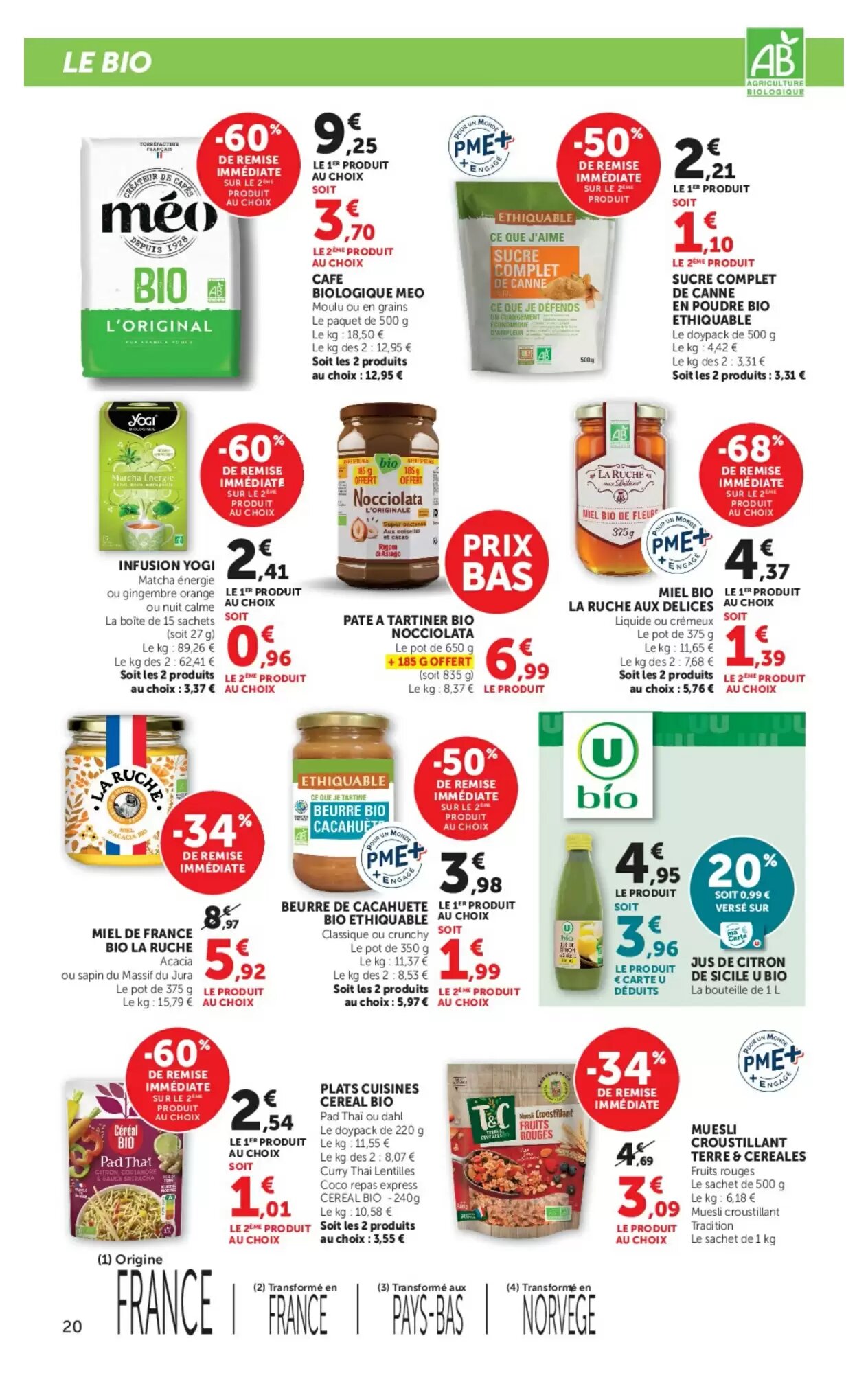 Prospectus promotionnel Super U valable à partir du 12/05/2026 - Page 20.