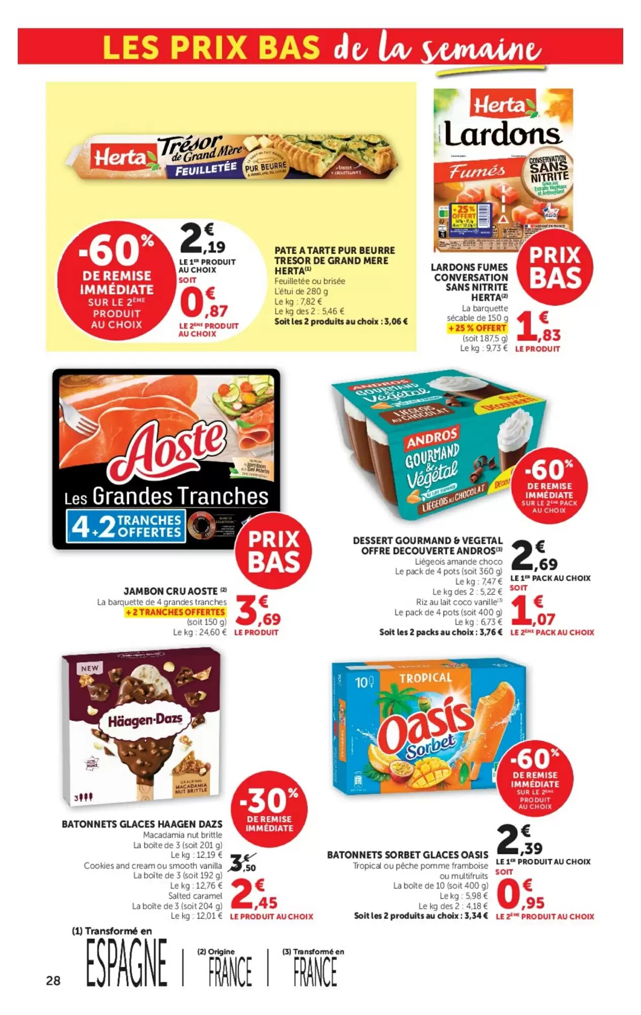 Prospectus promotionnel Super U valable à partir du 12/05/2026 - Page 28.