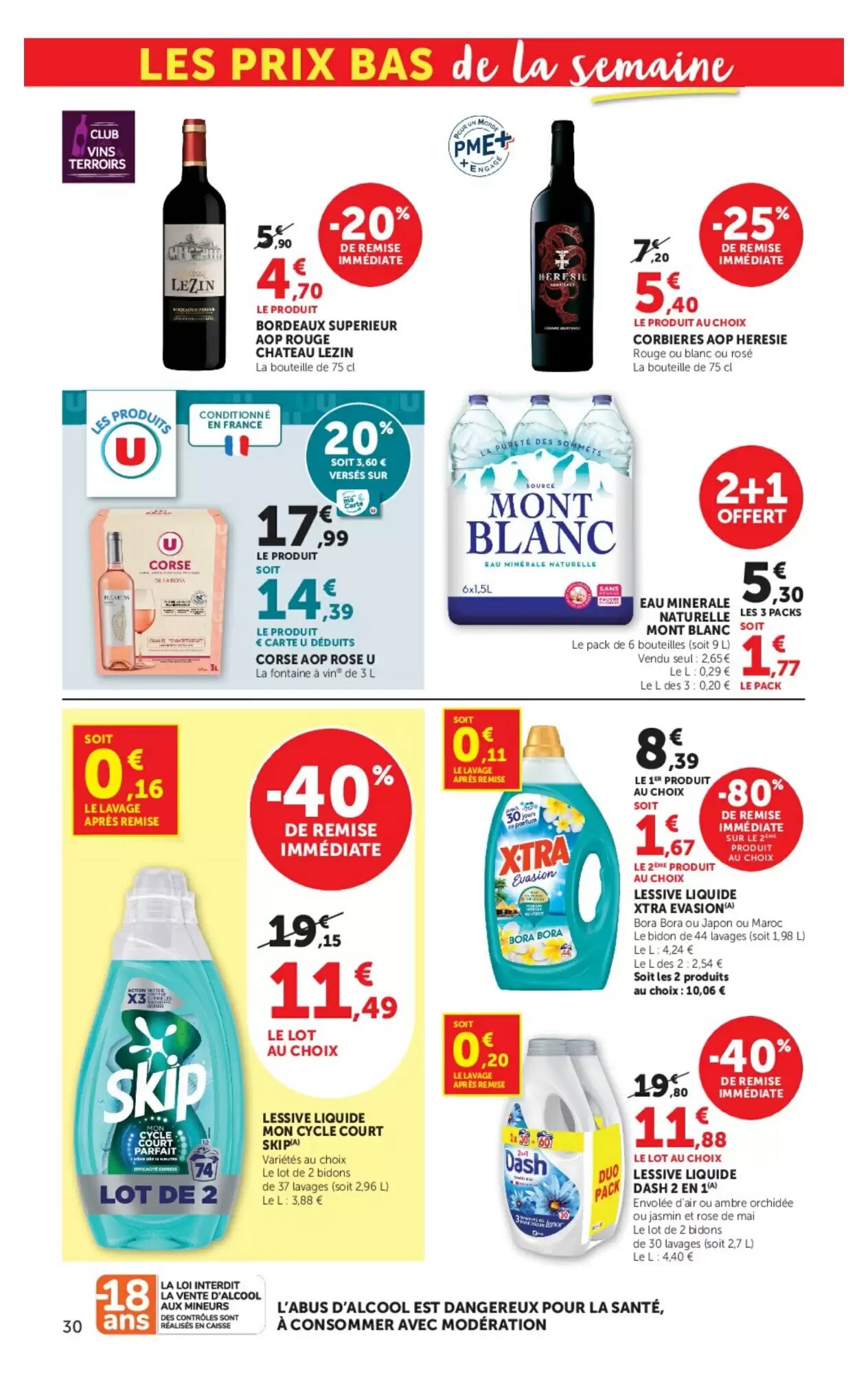 Prospectus promotionnel Super U valable à partir du 12/05/2026 - Page 30.