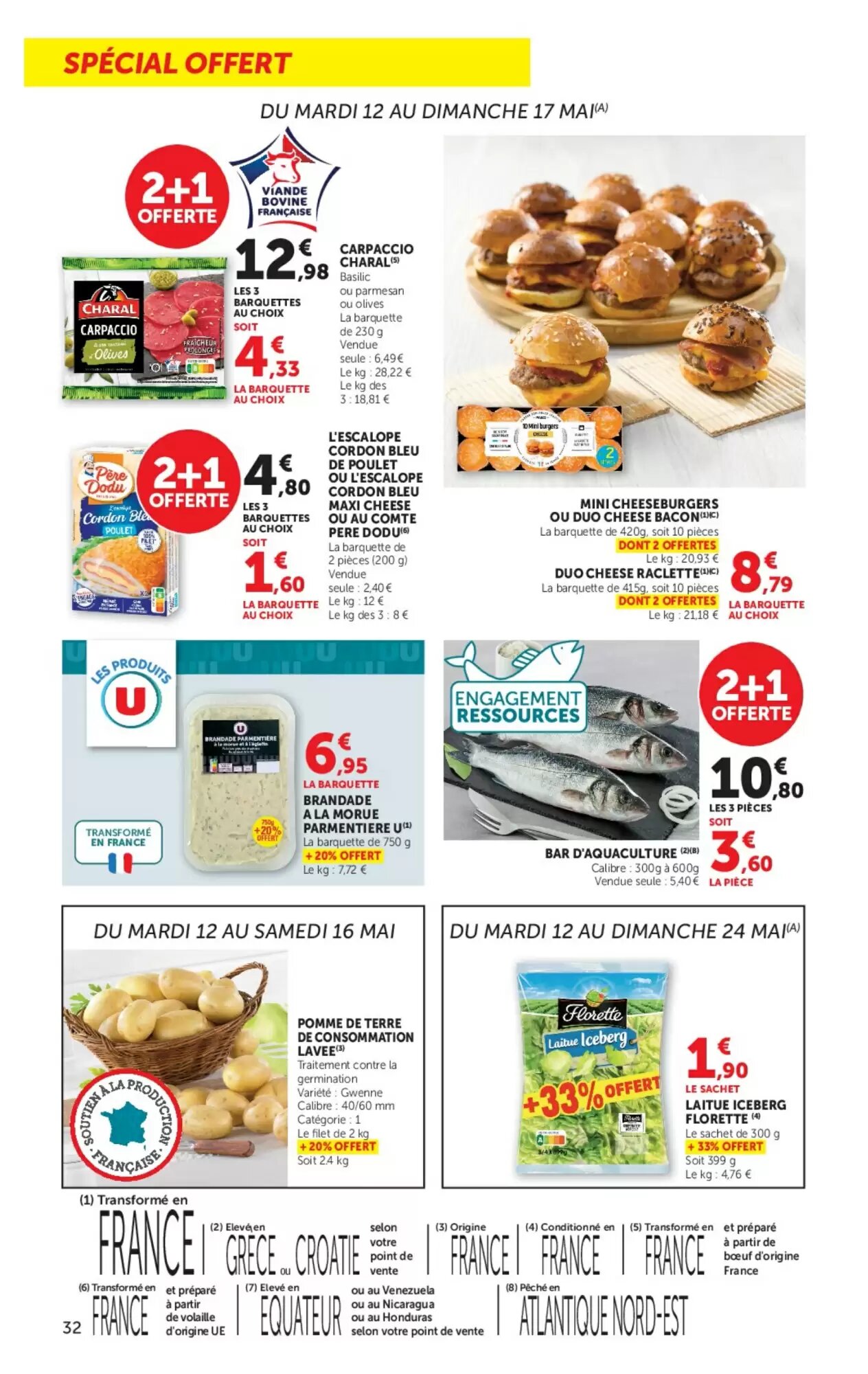 Prospectus promotionnel Super U valable à partir du 12/05/2026 - Page 32.