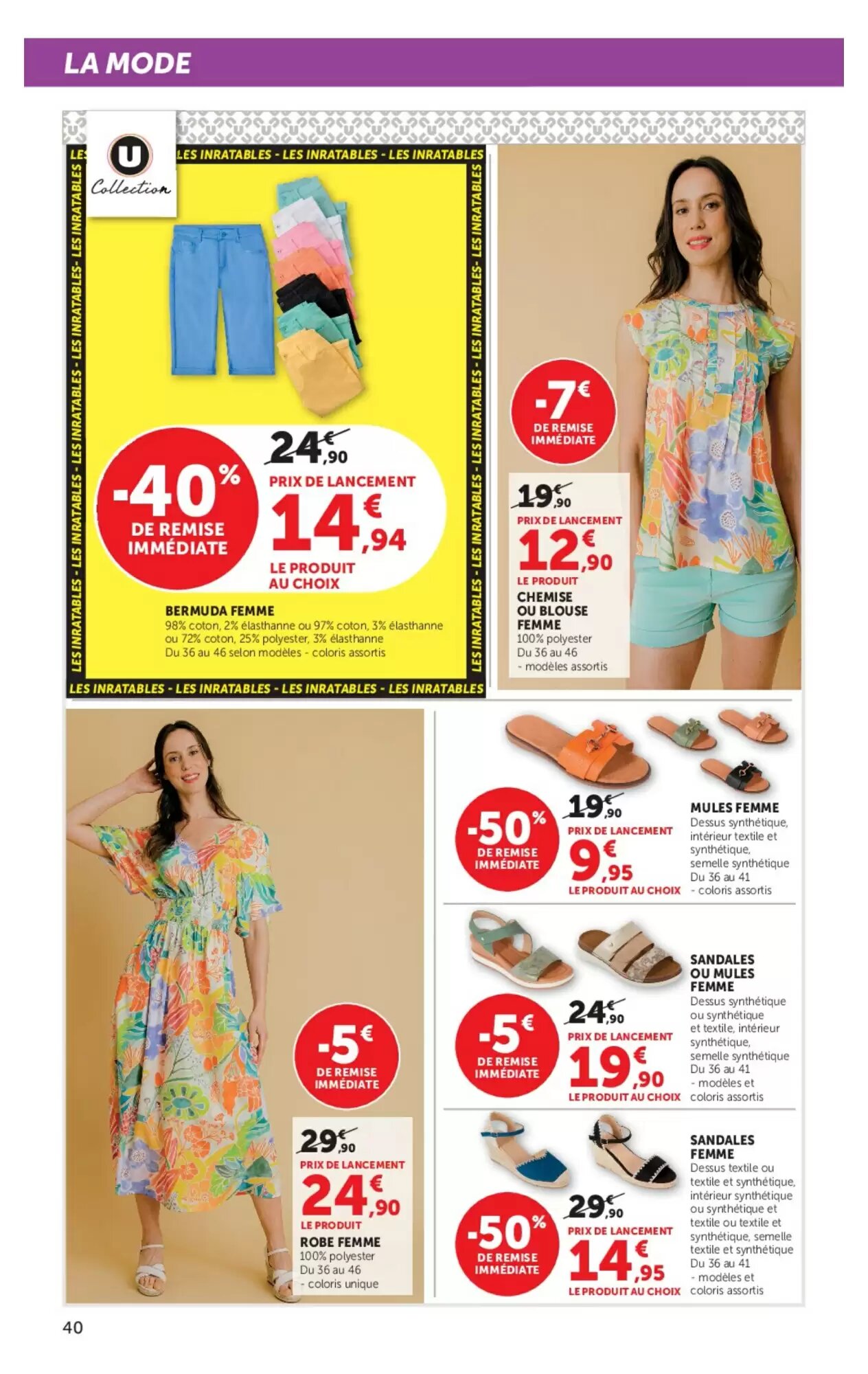 Prospectus promotionnel Super U valable à partir du 12/05/2026 - Page 40.