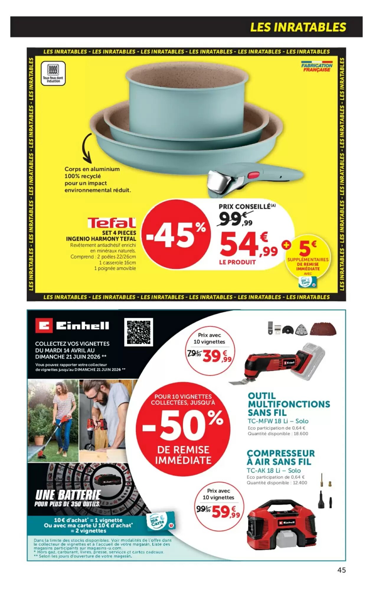 Prospectus promotionnel Super U valable à partir du 12/05/2026 - Page 45.