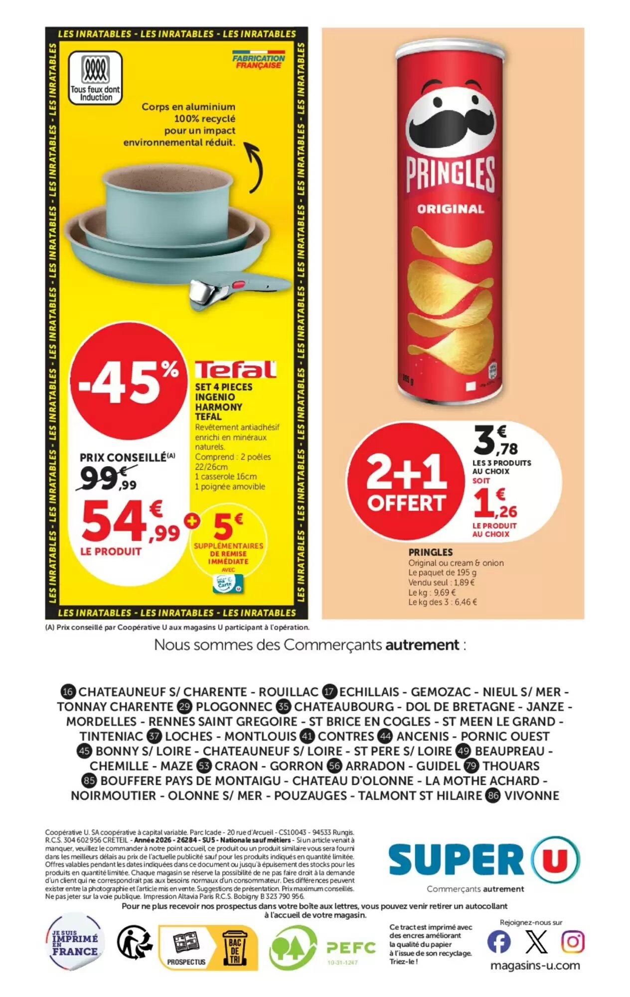 Prospectus promotionnel Super U valable à partir du 12/05/2026 - Page 48.