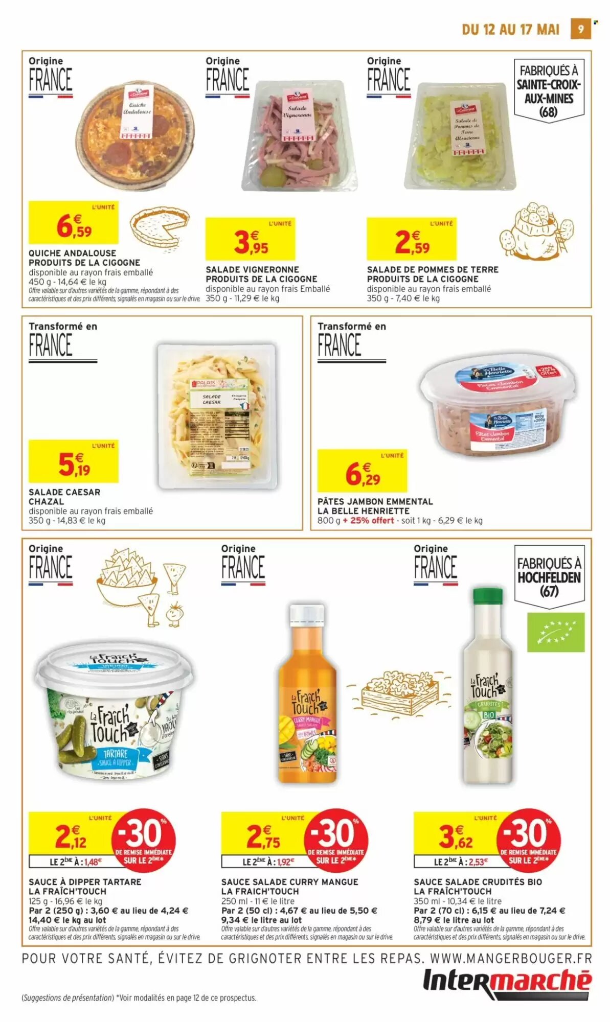 Prospectus promotionnel Intermarché valable à partir du 12/05/2026 - Page 9.