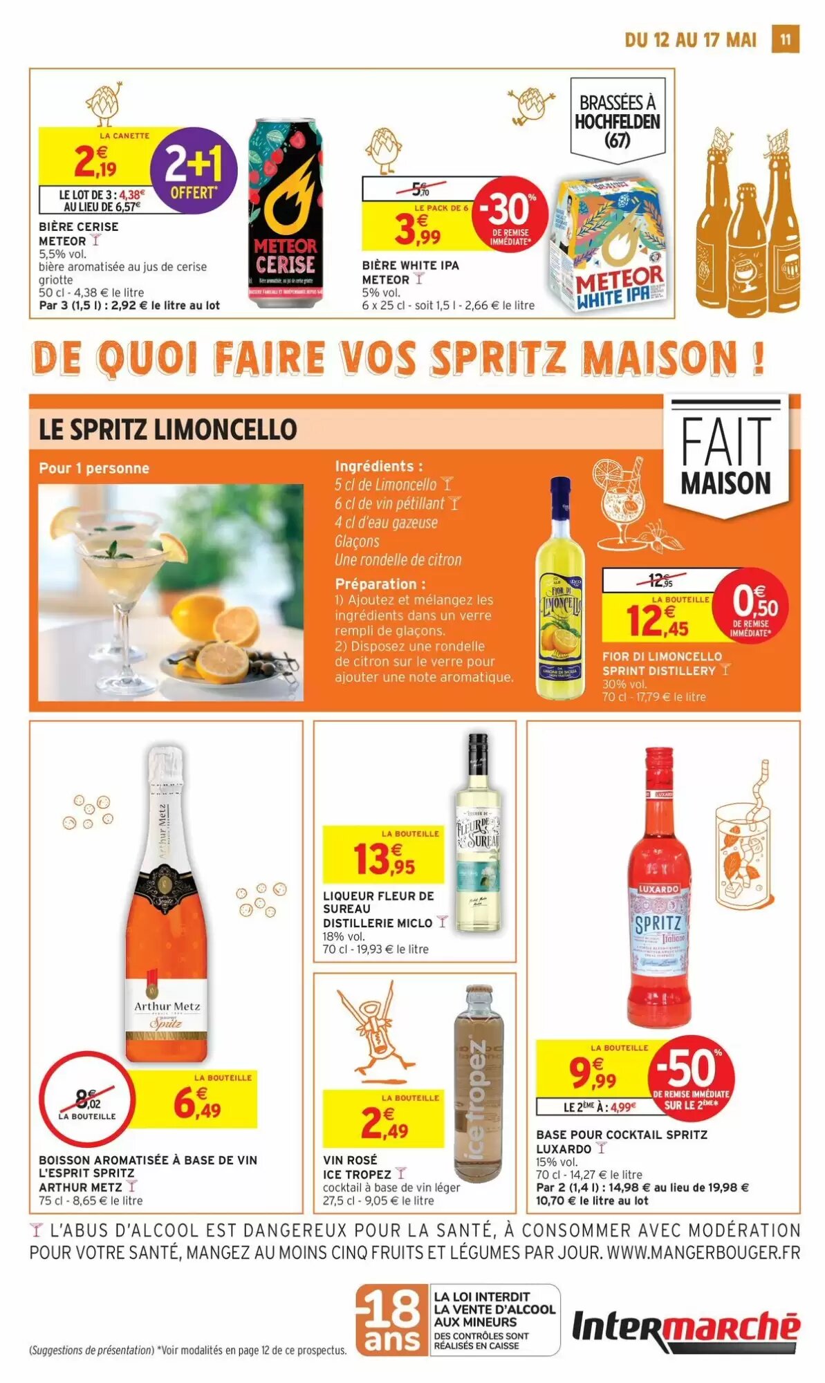 Prospectus promotionnel Intermarché Hyper valable à partir du 12/05/2026 - Page 11.
