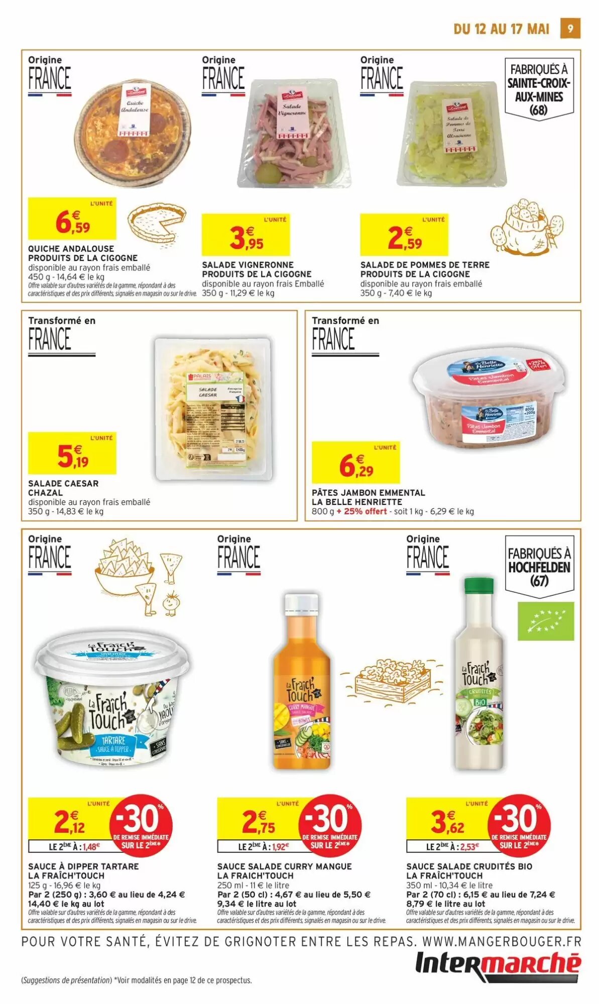 Prospectus promotionnel Intermarché Hyper valable à partir du 12/05/2026 - Page 9.